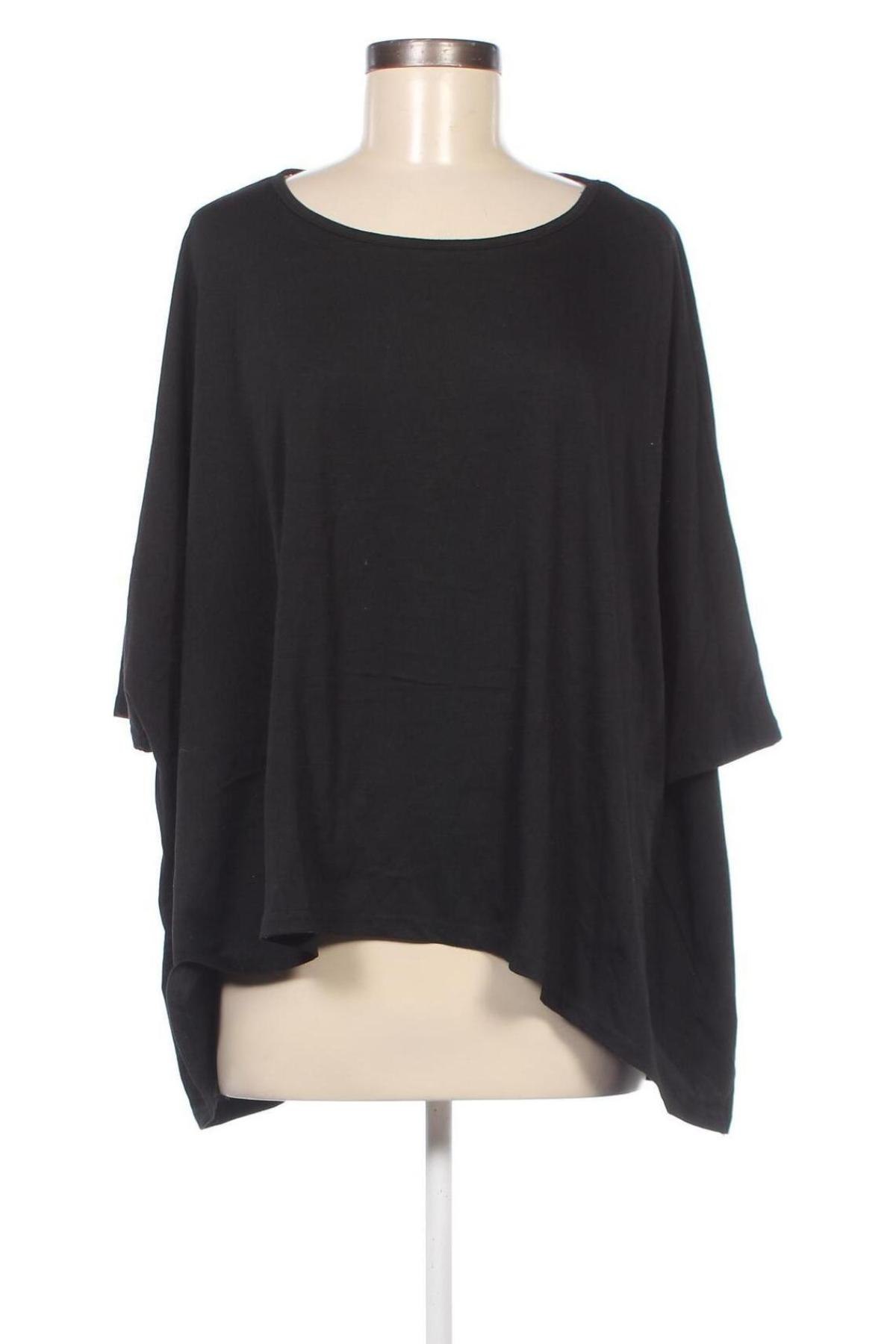 Γυναικεία μπλούζα SHEIN, Μέγεθος XXL, Χρώμα Μαύρο, Τιμή 9,72 €