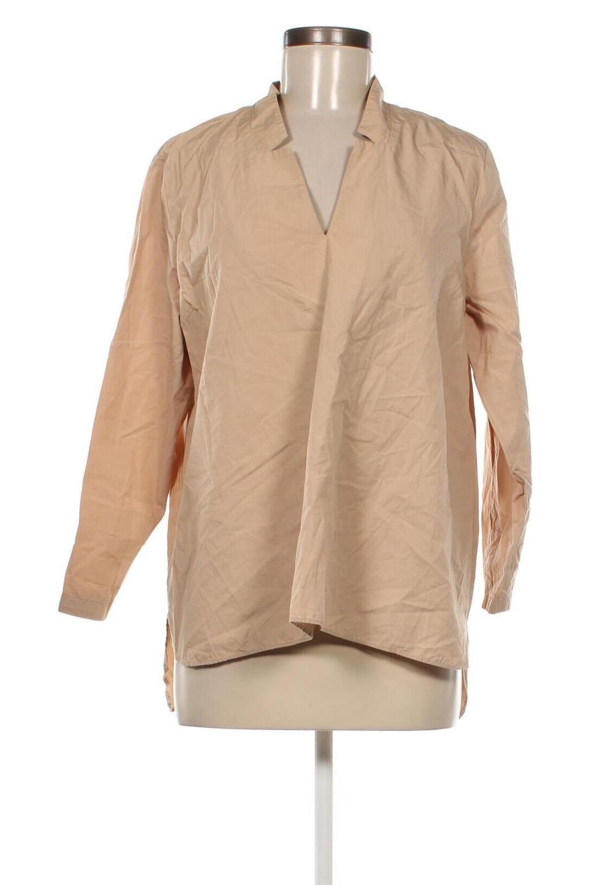 Γυναικεία μπλούζα Selected Femme, Μέγεθος M, Χρώμα  Μπέζ, Τιμή 11,48 €