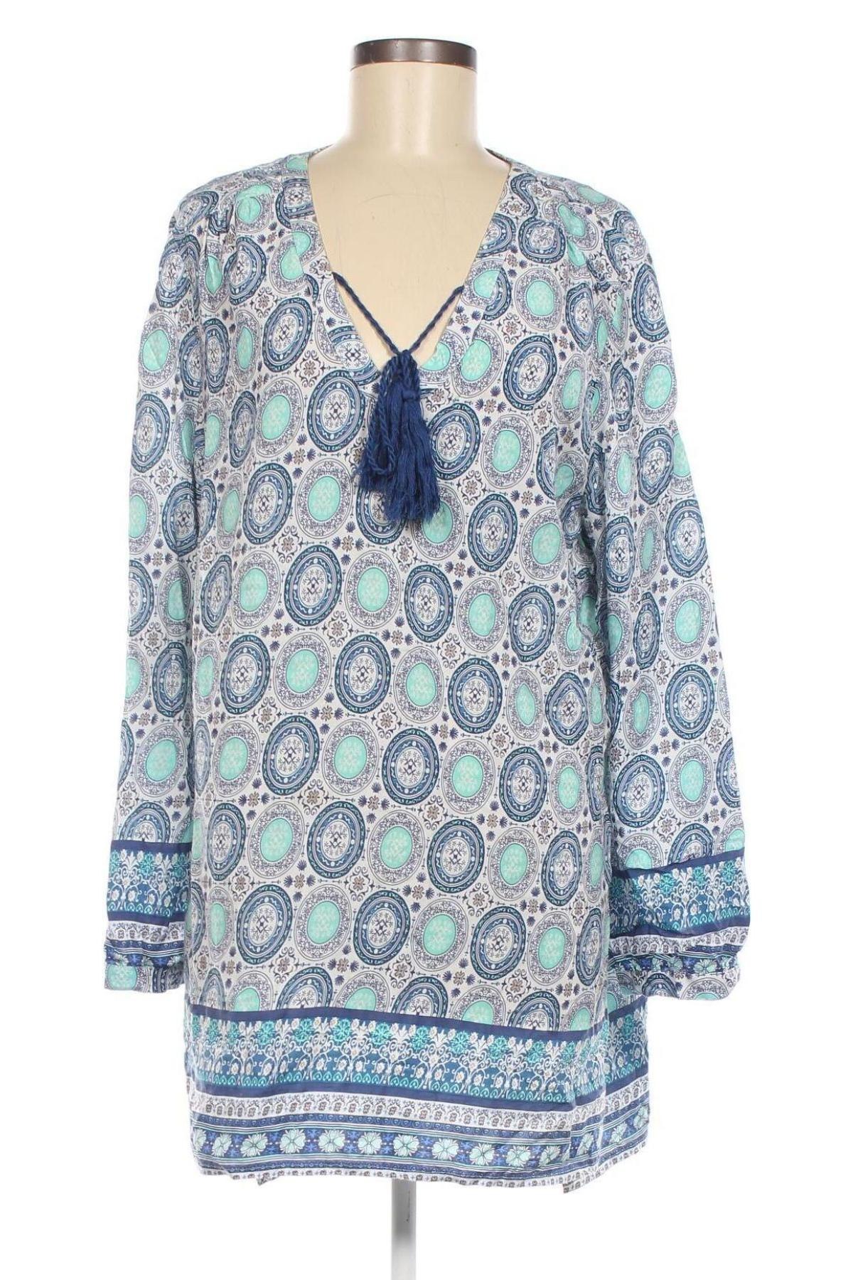 Дамска блуза Sheego, Размер XL, Цвят Многоцветен, Цена 12,24 лв.