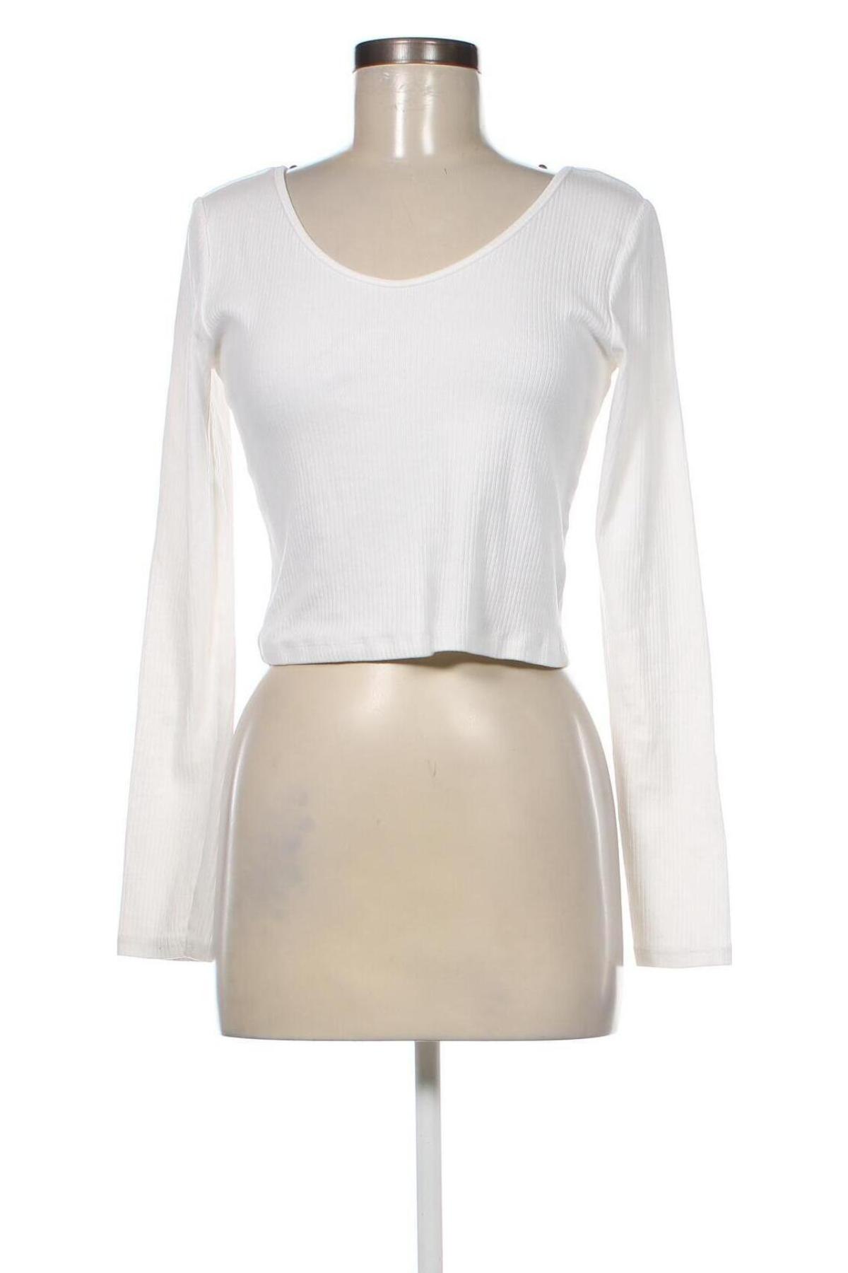 Дамска блуза Sinsay, Размер M, Цвят Бял, Цена 5,65 лв.