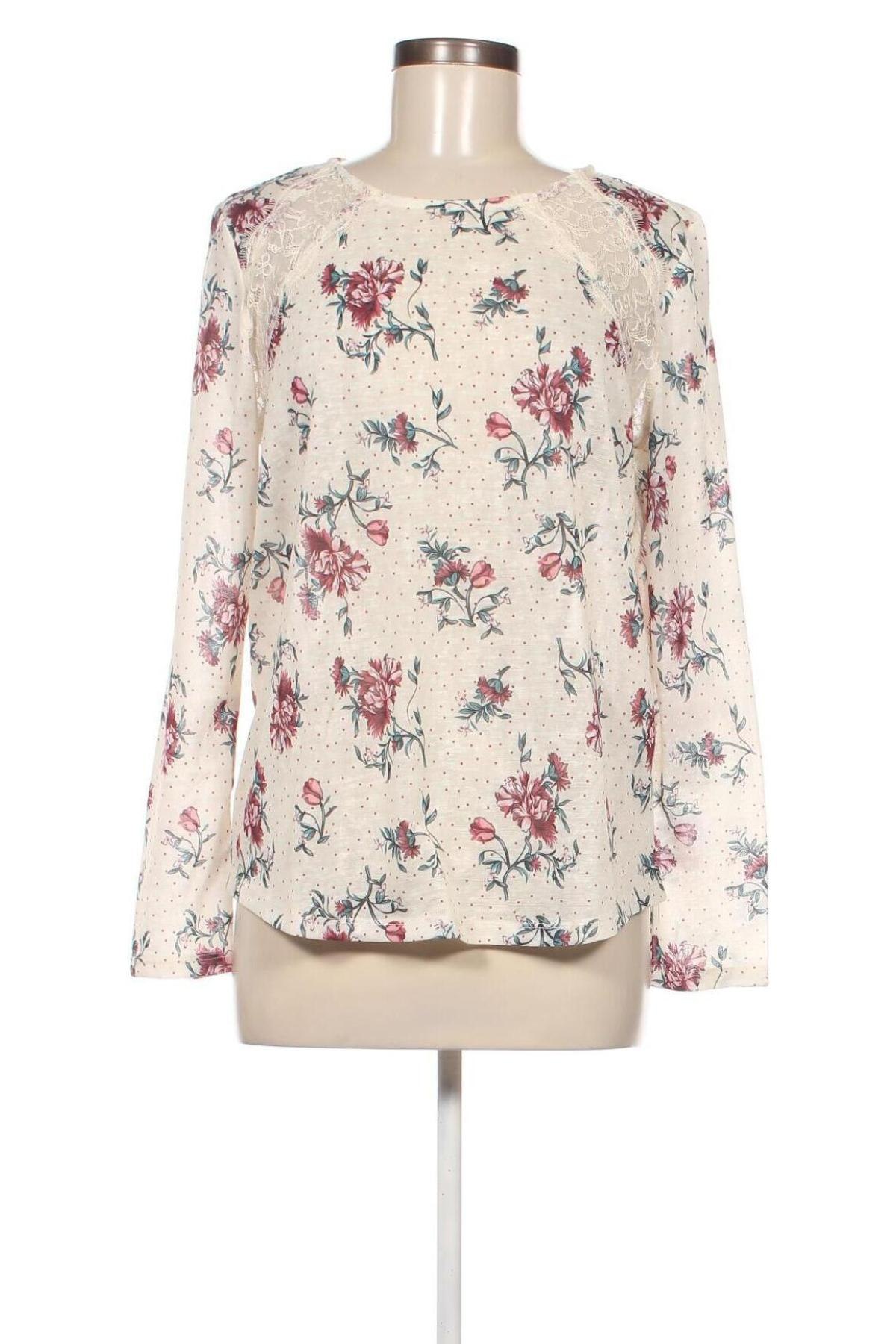 Γυναικεία μπλούζα Springfield, Μέγεθος L, Χρώμα Εκρού, Τιμή 6,80 €