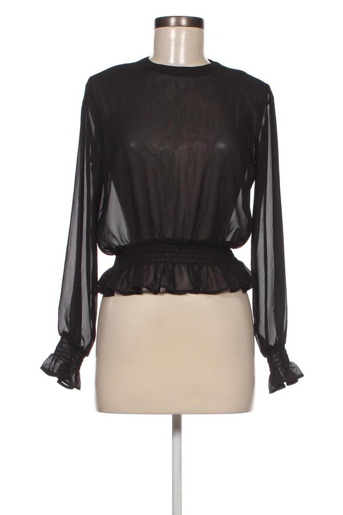 Γυναικεία μπλούζα Tally Weijl, Μέγεθος XS, Χρώμα Μαύρο, Τιμή 3,01 €