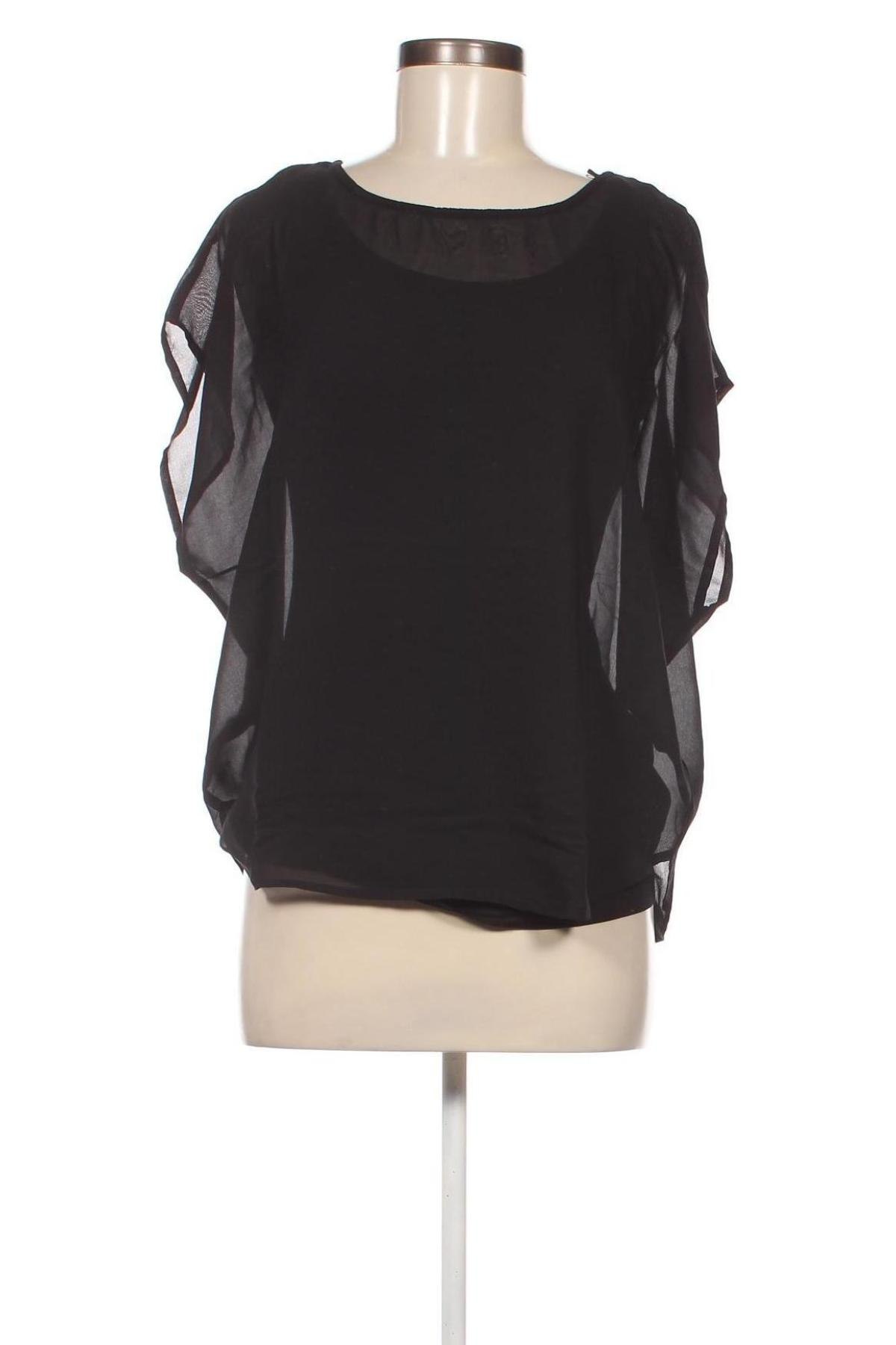 Γυναικεία μπλούζα Tom Tailor, Μέγεθος XS, Χρώμα Μαύρο, Τιμή 5,57 €
