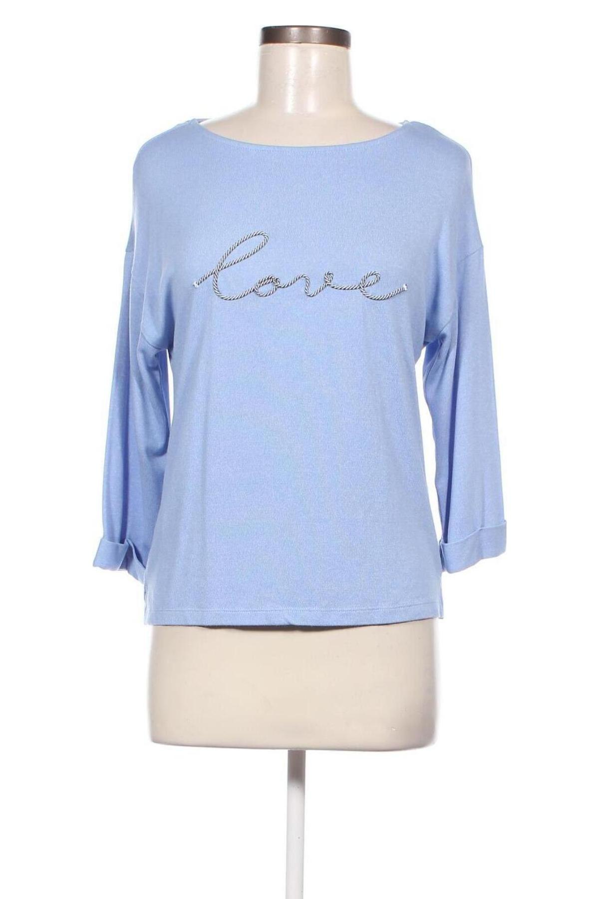Γυναικεία μπλούζα Tom Tailor, Μέγεθος XS, Χρώμα Μπλέ, Τιμή 2,97 €