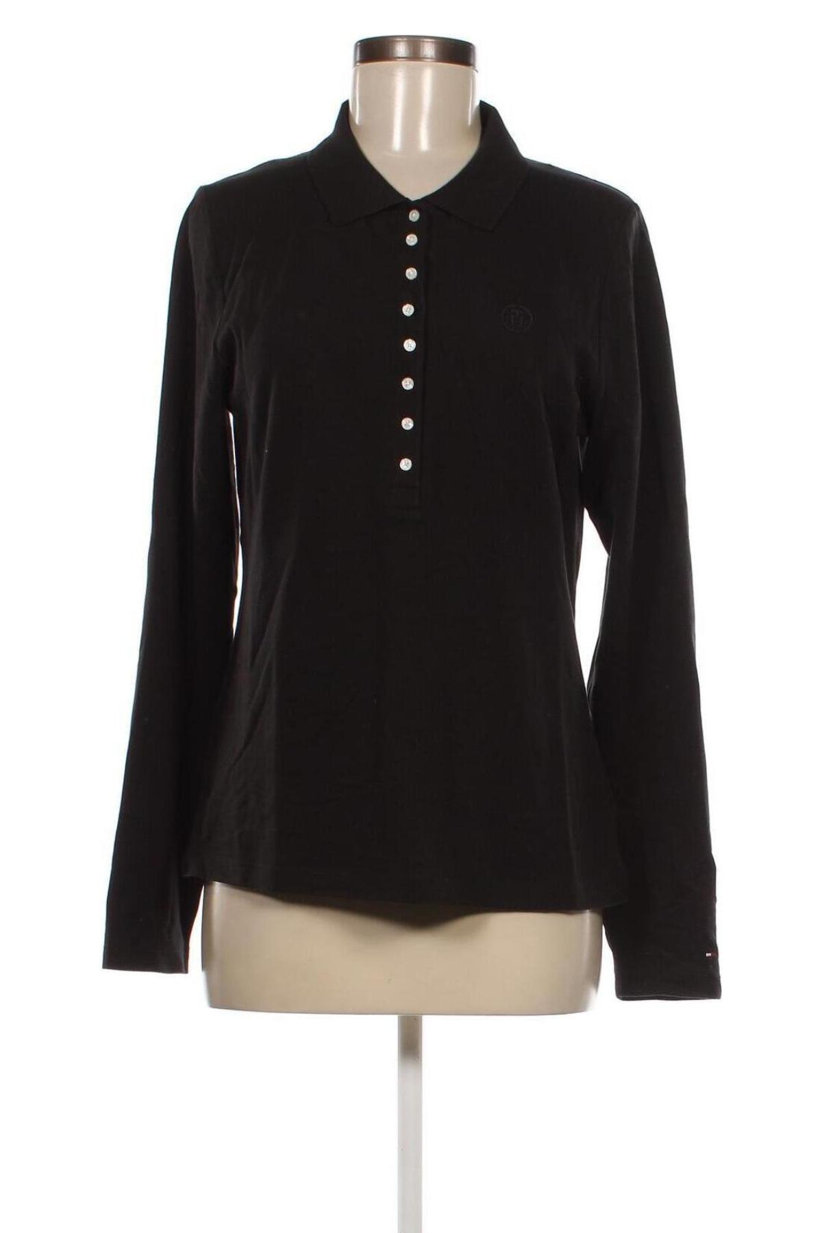 Γυναικεία μπλούζα Tommy Hilfiger, Μέγεθος XL, Χρώμα Μαύρο, Τιμή 40,53 €