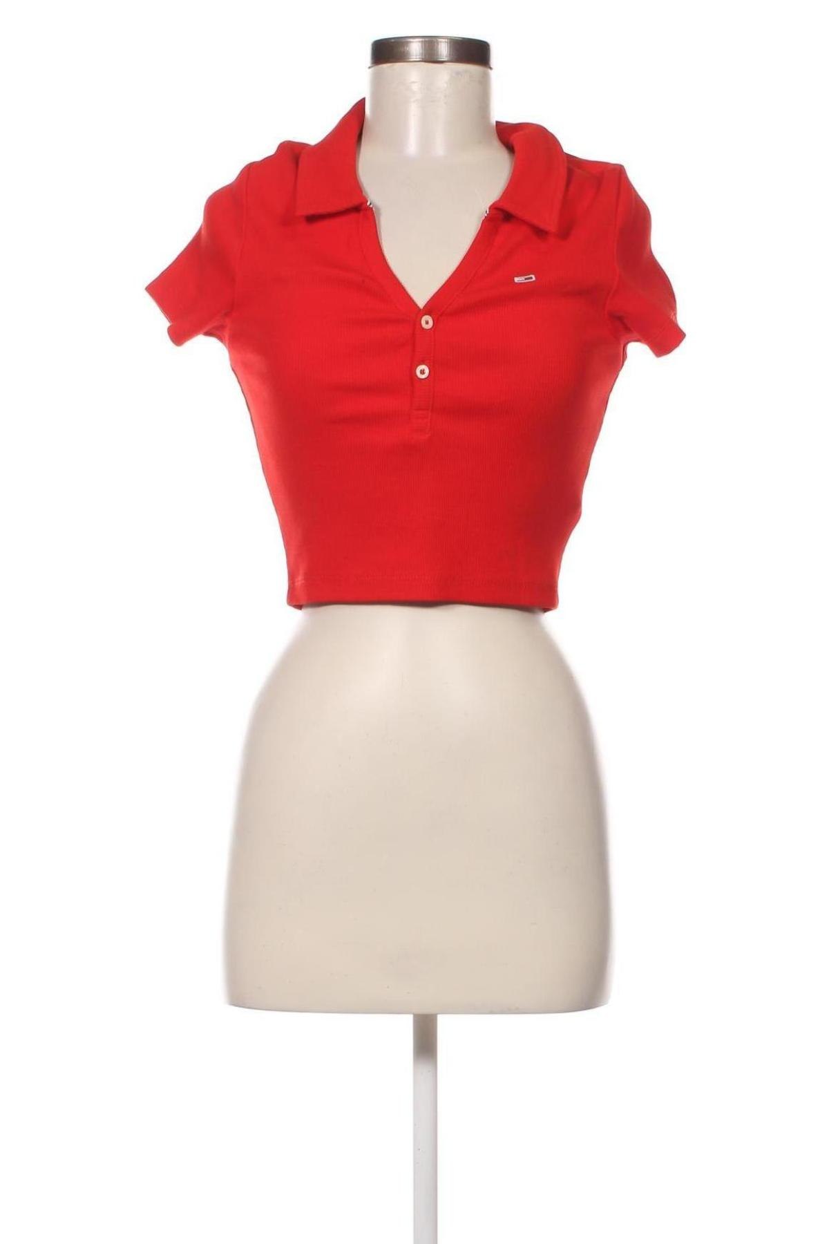 Damen Shirt Tommy Hilfiger, Größe S, Farbe Rot, Preis 54,46 €