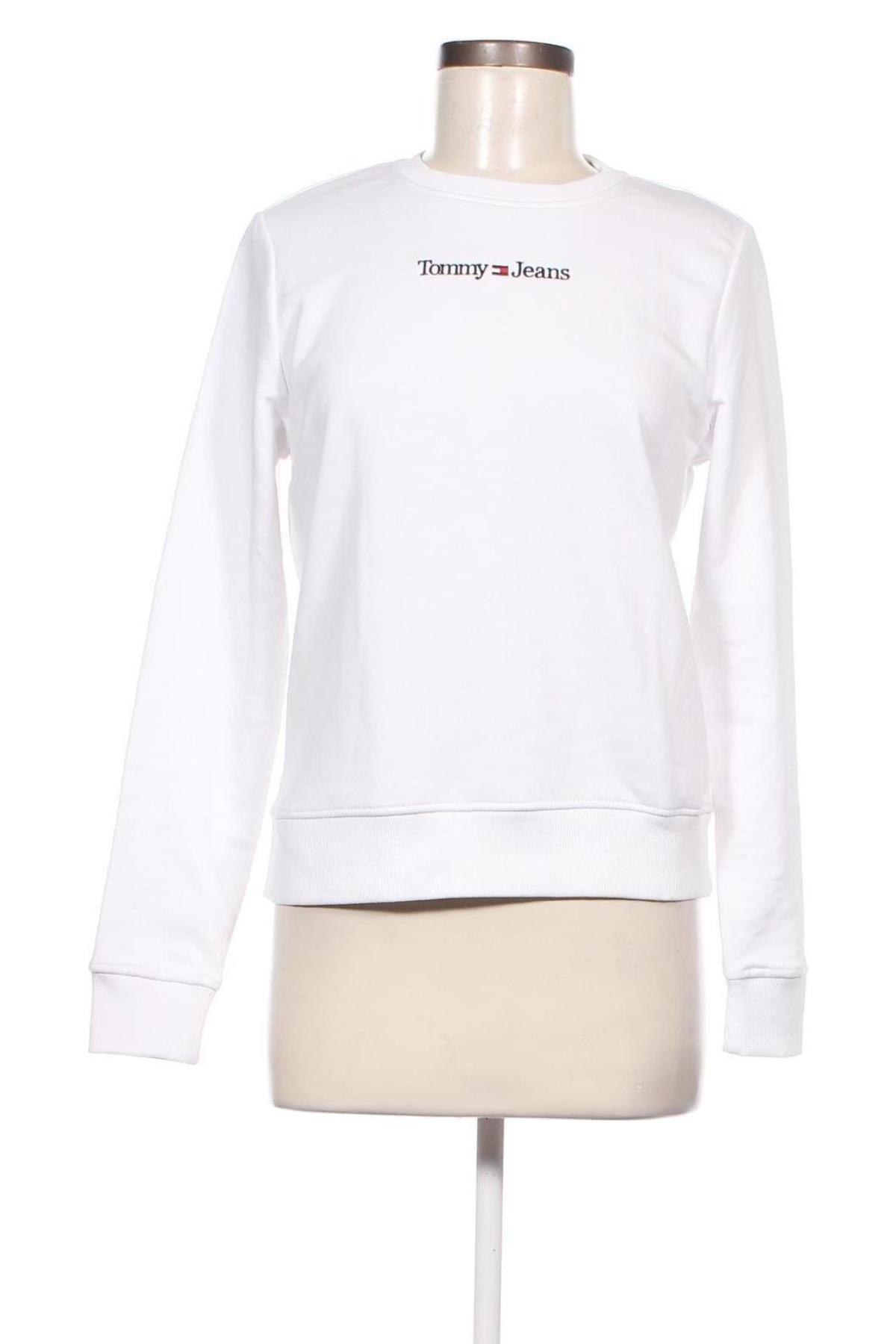 Bluză de femei Tommy Jeans, Mărime XS, Culoare Alb, Preț 598,68 Lei