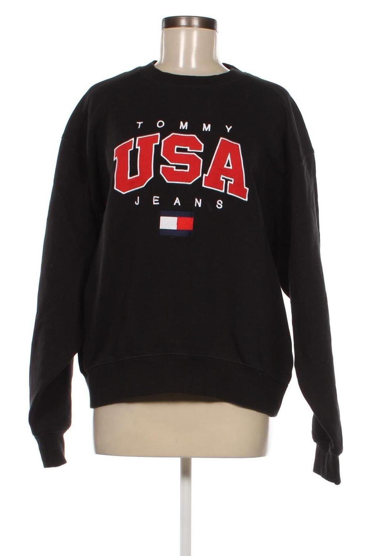 Bluză de femei Tommy Jeans, Mărime M, Culoare Negru, Preț 598,68 Lei