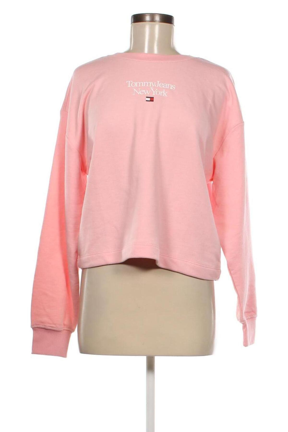 Γυναικεία μπλούζα Tommy Jeans, Μέγεθος S, Χρώμα Ρόζ , Τιμή 46,16 €