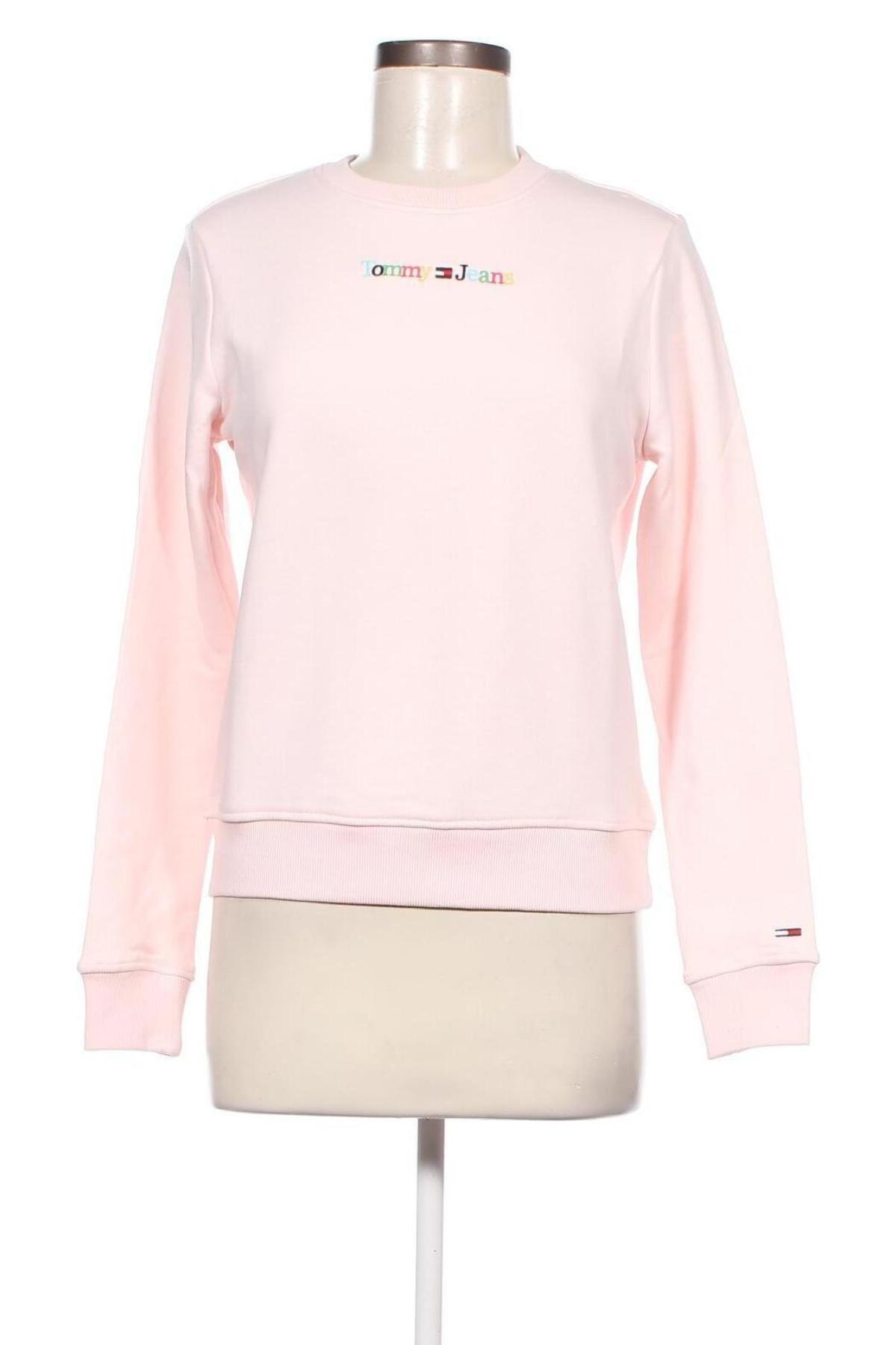 Γυναικεία μπλούζα Tommy Jeans, Μέγεθος XS, Χρώμα Ρόζ , Τιμή 56,29 €