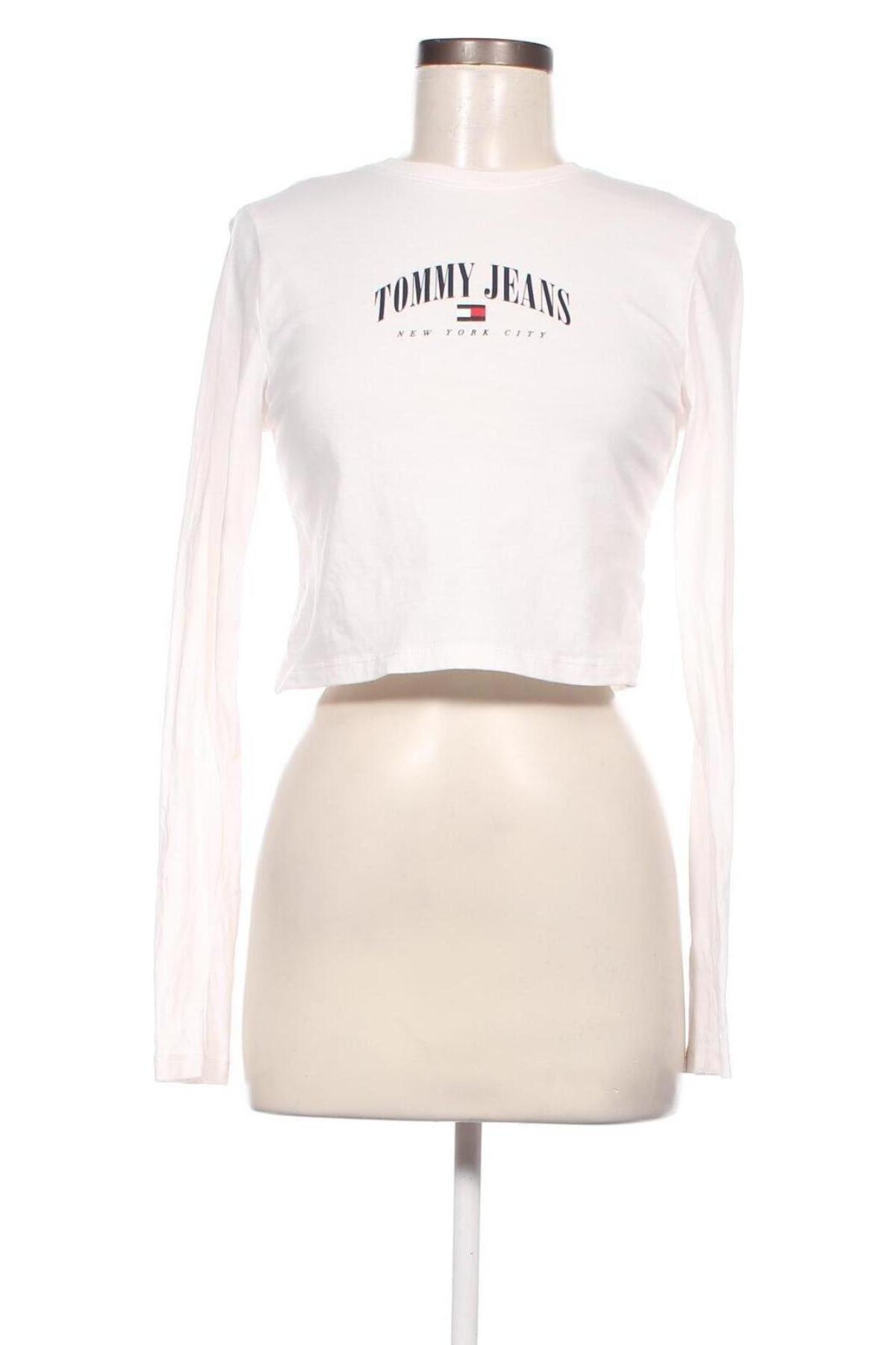 Damen Shirt Tommy Jeans, Größe M, Farbe Weiß, Preis € 33,86