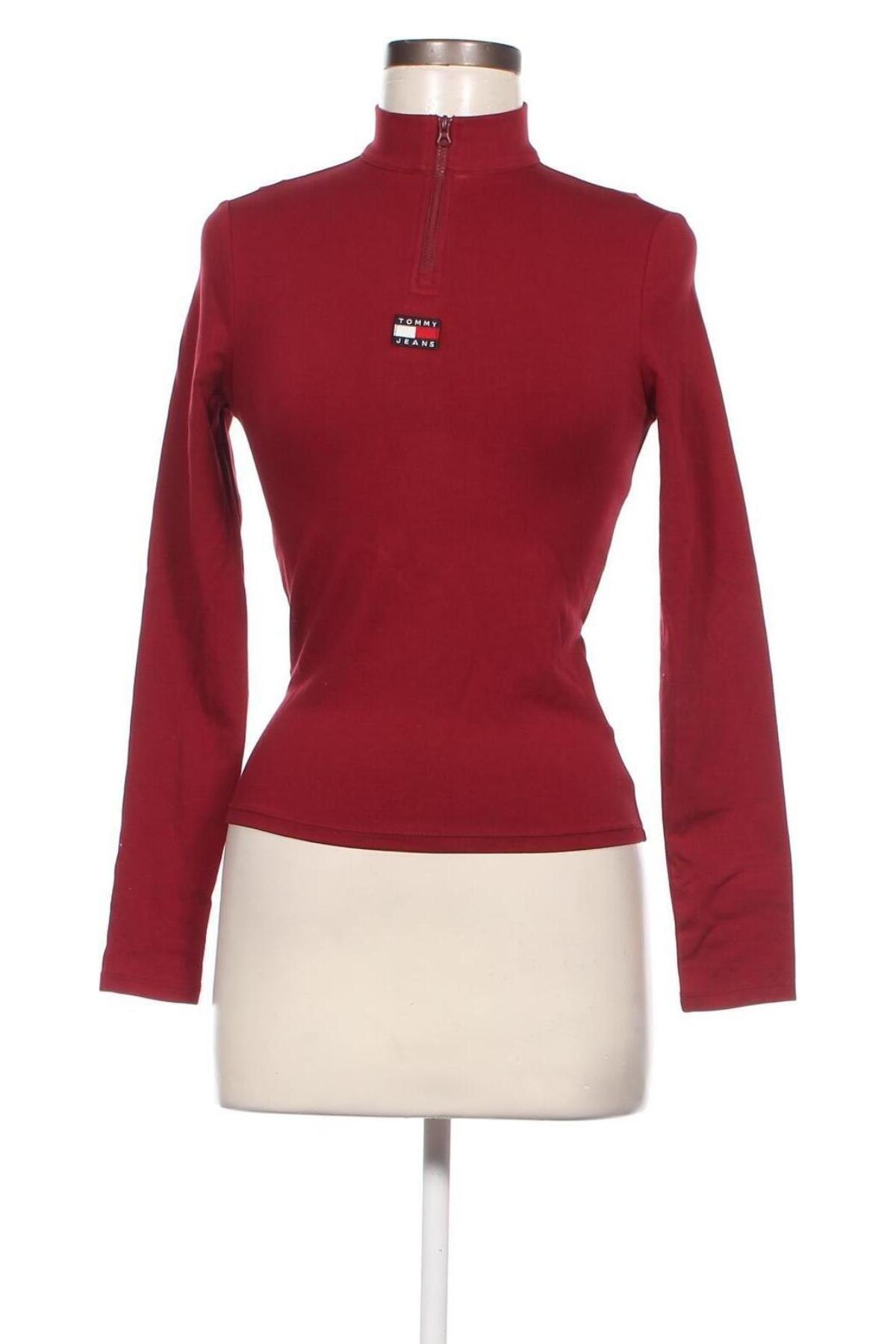 Damen Shirt Tommy Jeans, Größe S, Farbe Rot, Preis € 44,33