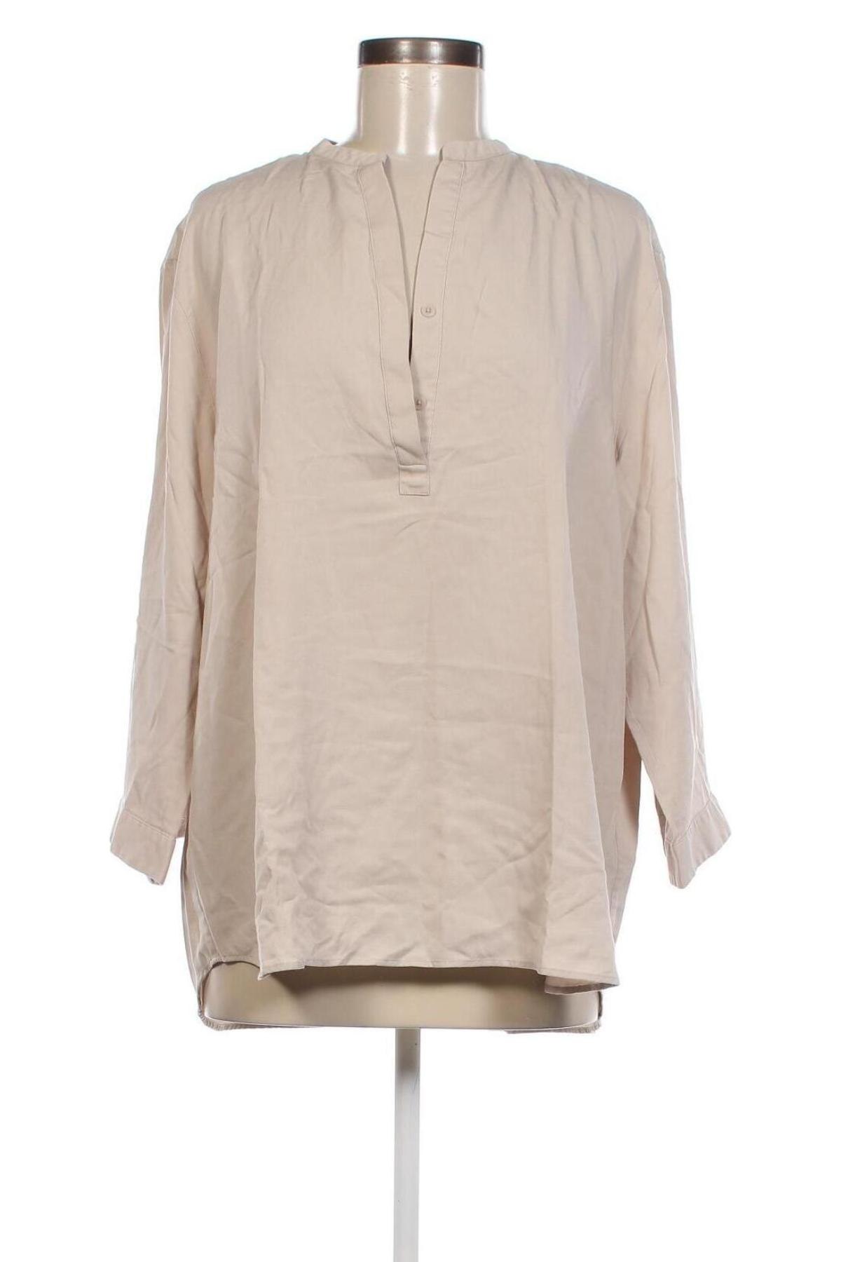 Damen Shirt Uniqlo, Größe XXL, Farbe Beige, Preis € 16,70