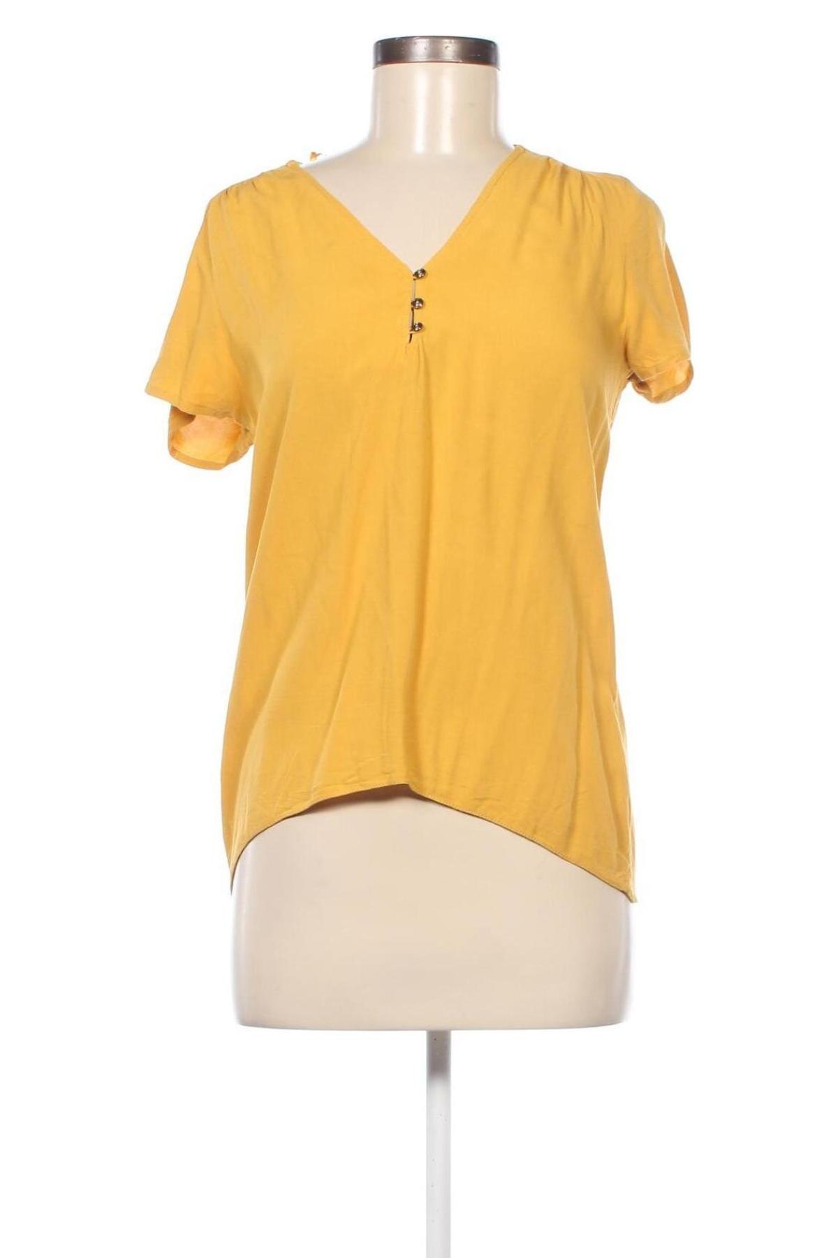 Damen Shirt Yessica, Größe XS, Farbe Gelb, Preis 3,85 €
