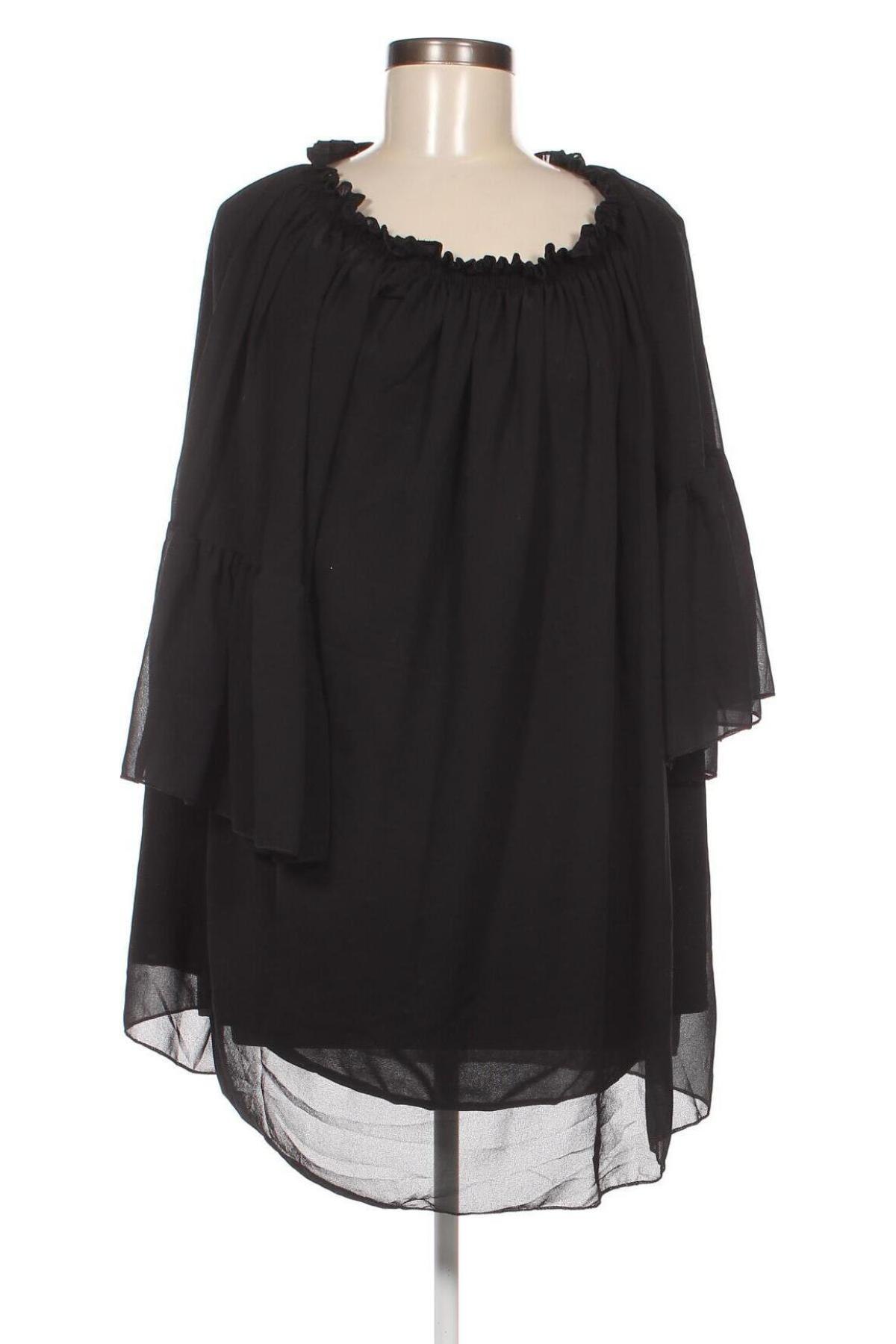 Дамска блуза Zanzea, Размер 3XL, Цвят Черен, Цена 17,48 лв.