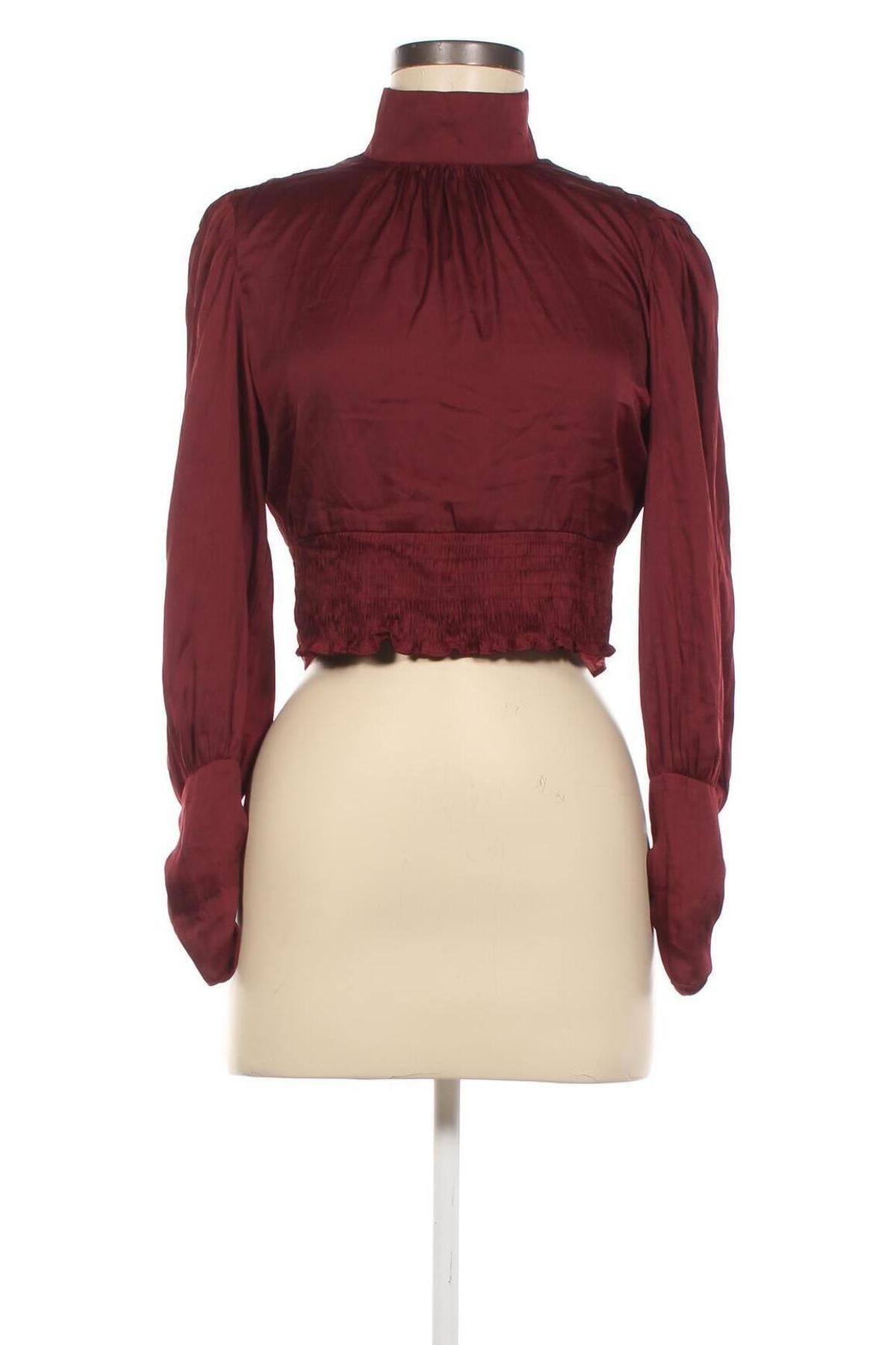 Bluză de femei Zara, Mărime XS, Culoare Roșu, Preț 65,79 Lei