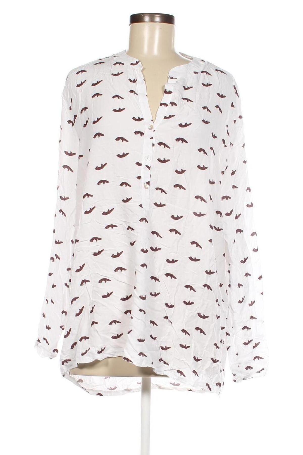 Γυναικεία μπλούζα Zwillingsherz, Μέγεθος XL, Χρώμα Λευκό, Τιμή 8,91 €
