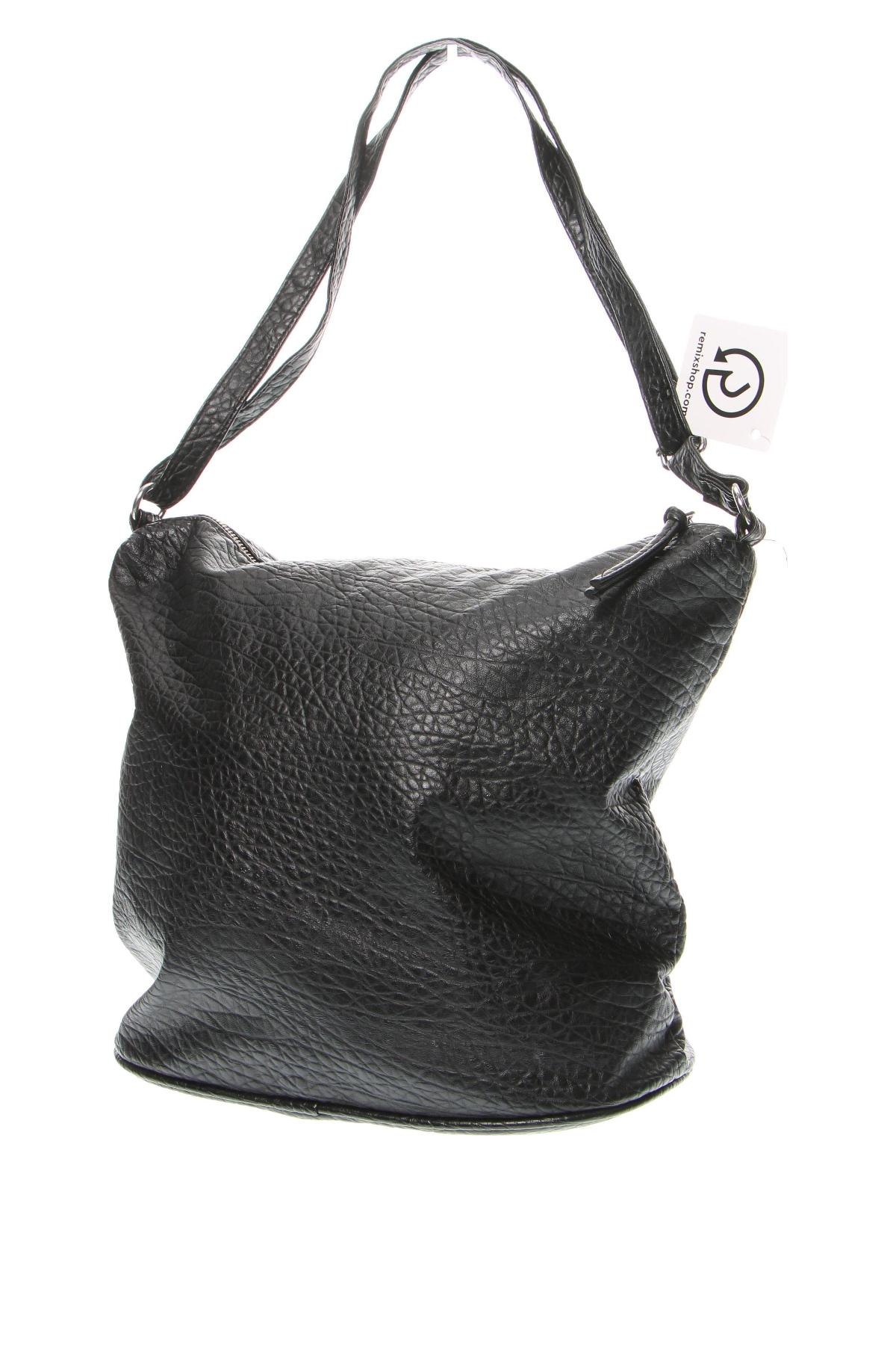 Дамска чанта H&M Divided, Цвят Черен, Цена 32,13 лв.