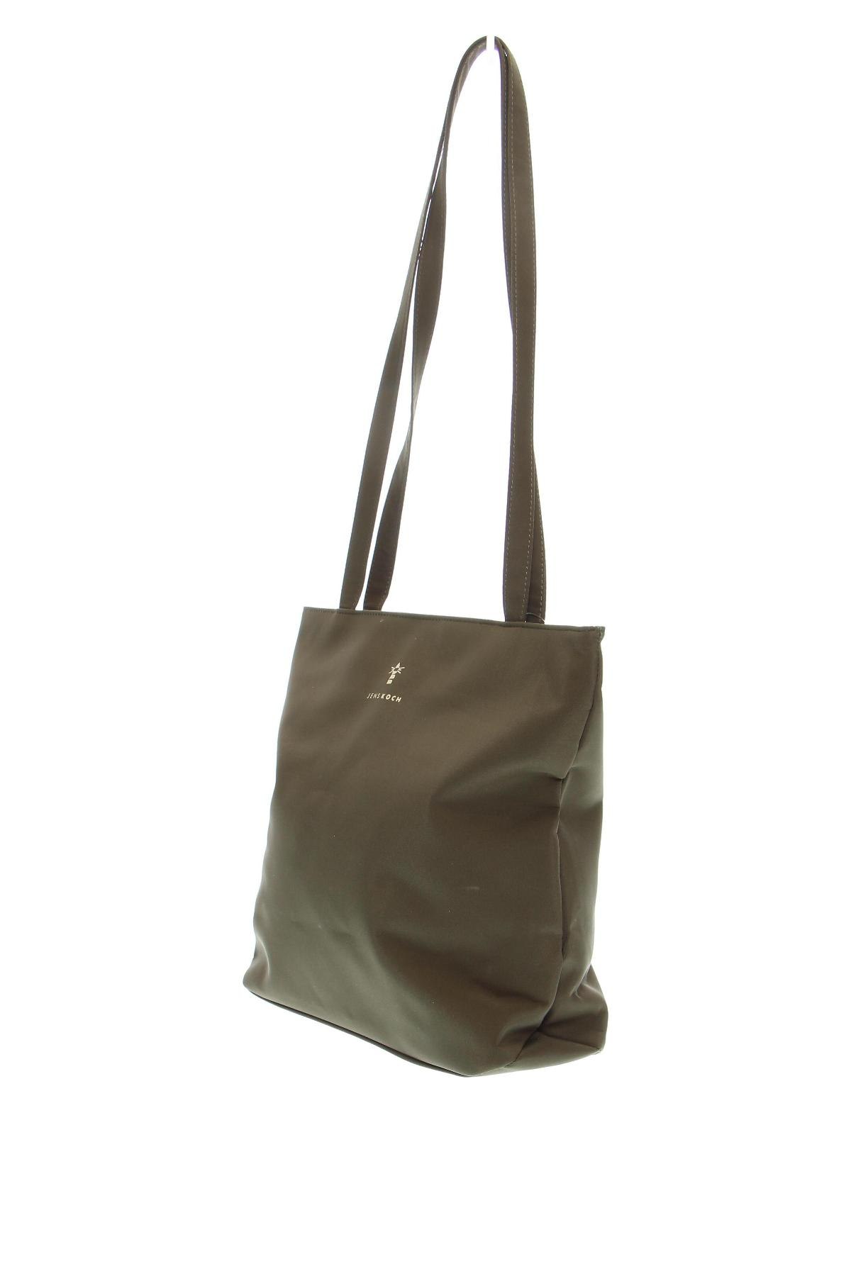 Дамска чанта Jens Koch, Цвят Зелен, Цена 103,40 лв.