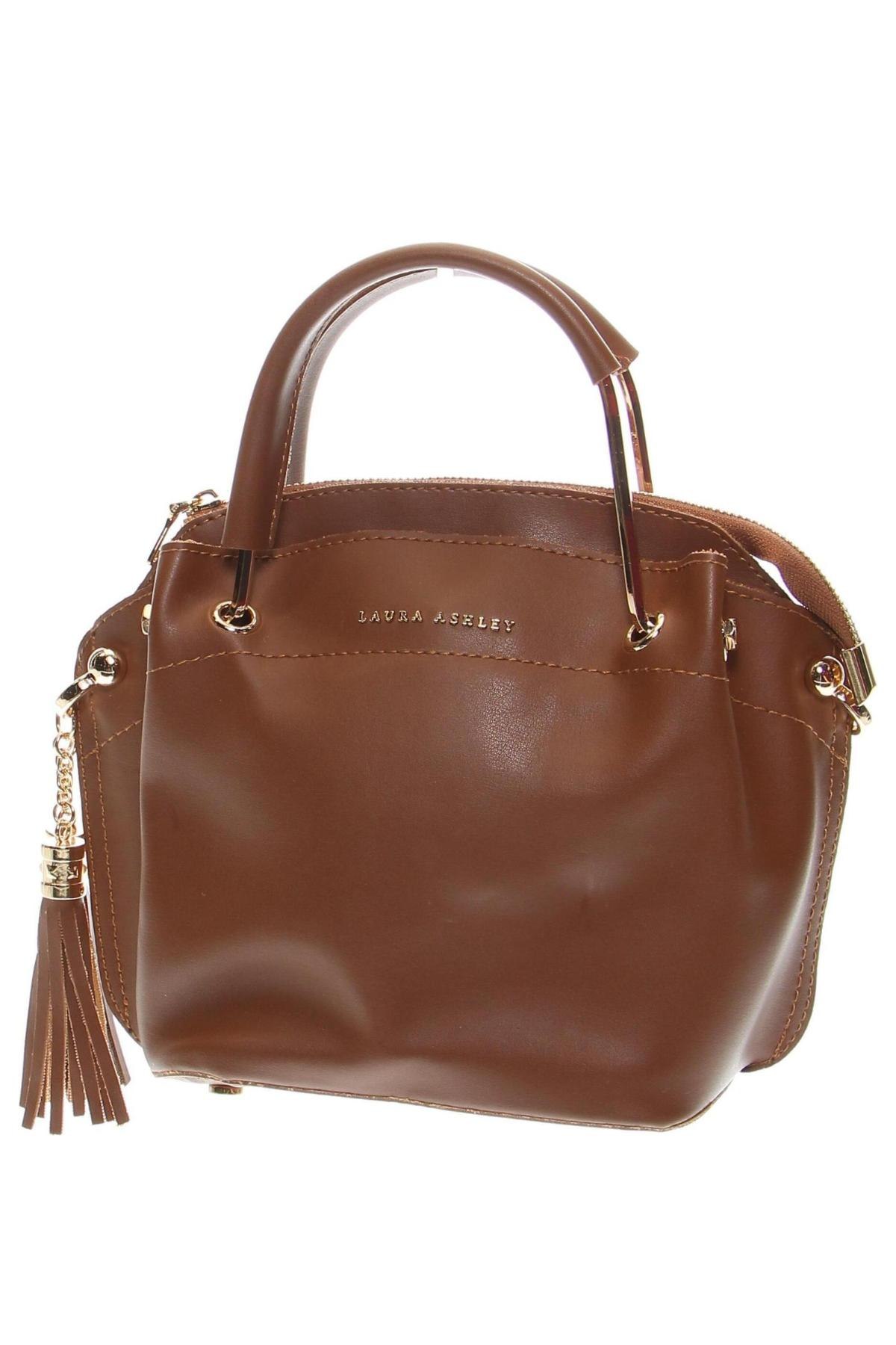 Дамска чанта Laura Ashley, Цвят Кафяв, Цена 46,11 лв.