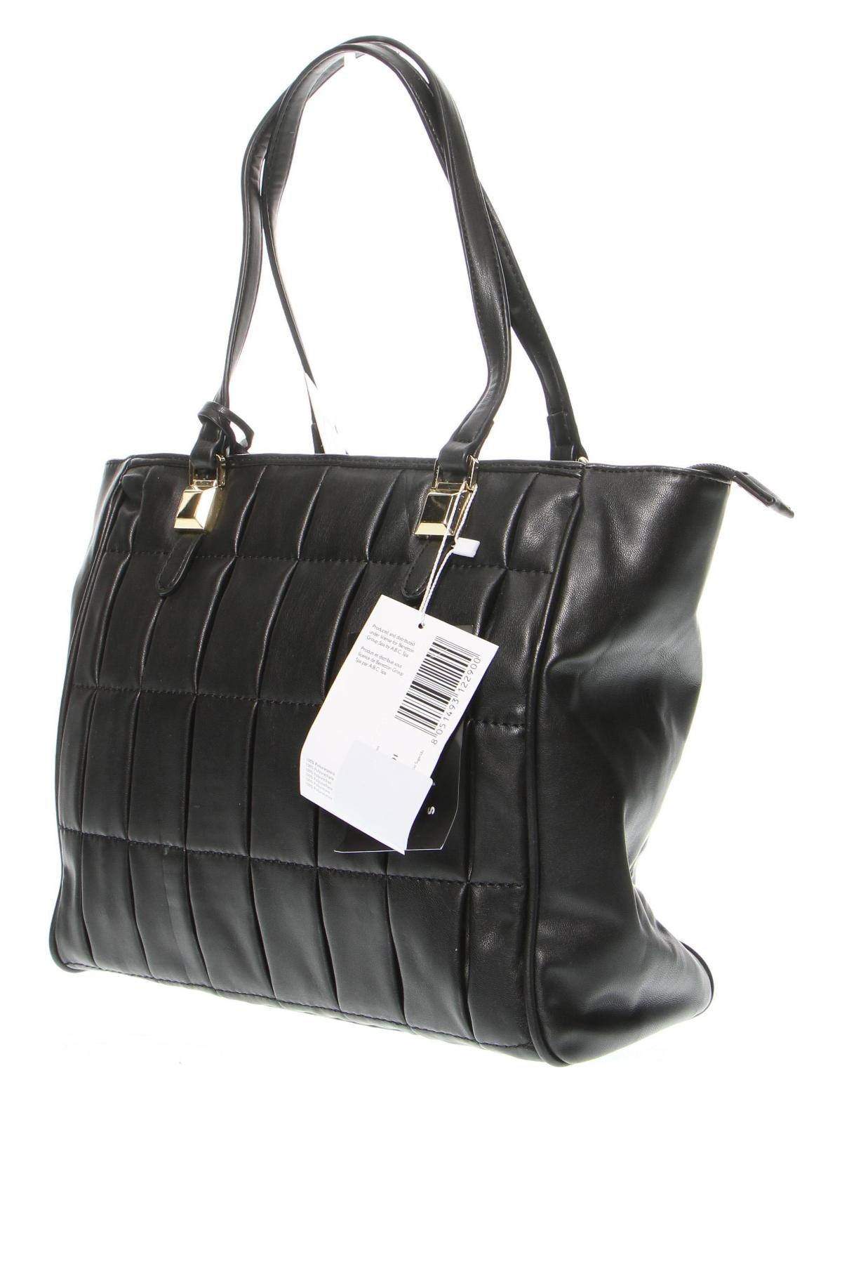 Γυναικεία τσάντα Sisley, Χρώμα Μαύρο, Τιμή 56,45 €