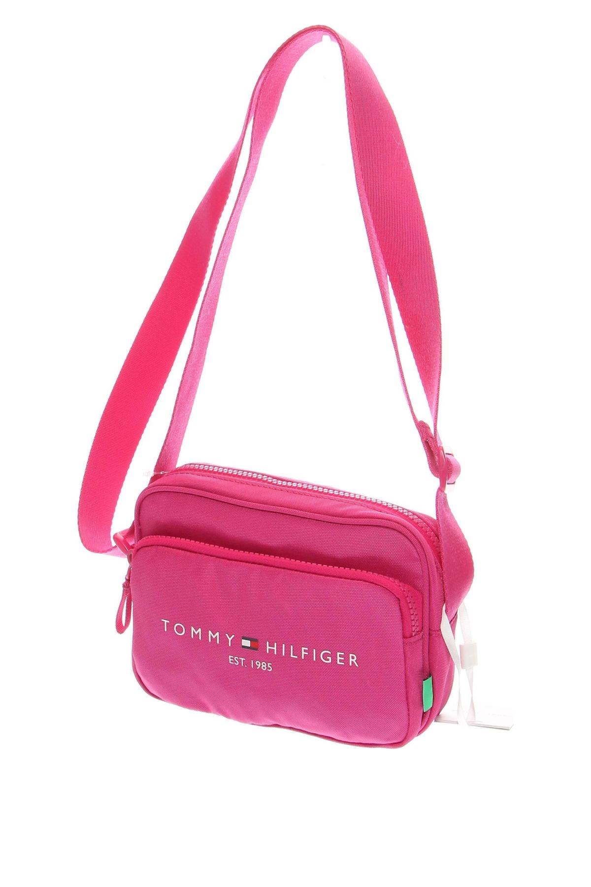 Дамска чанта Tommy Hilfiger, Цвят Розов, Цена 77,74 лв.