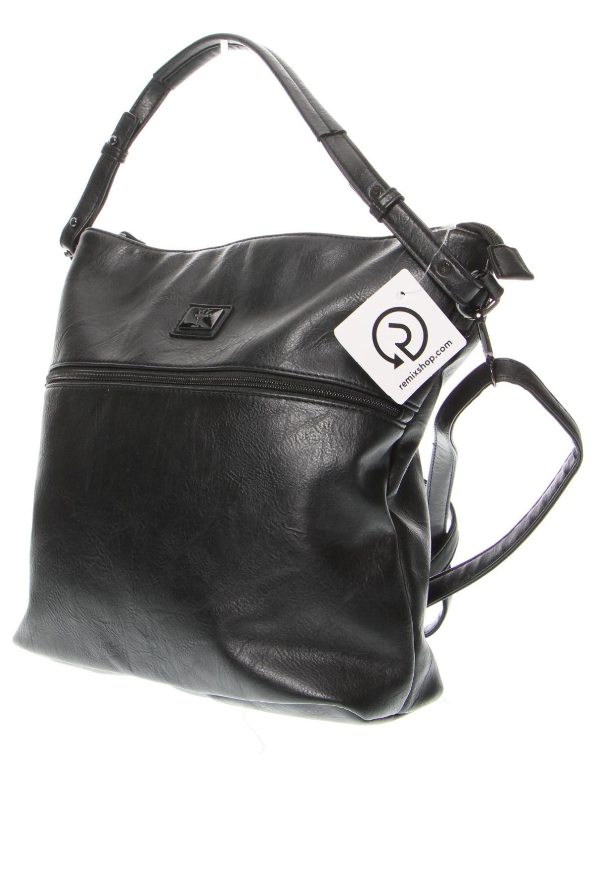 Дамска чанта Venturini, Цвят Черен, Цена 60,10 лв.
