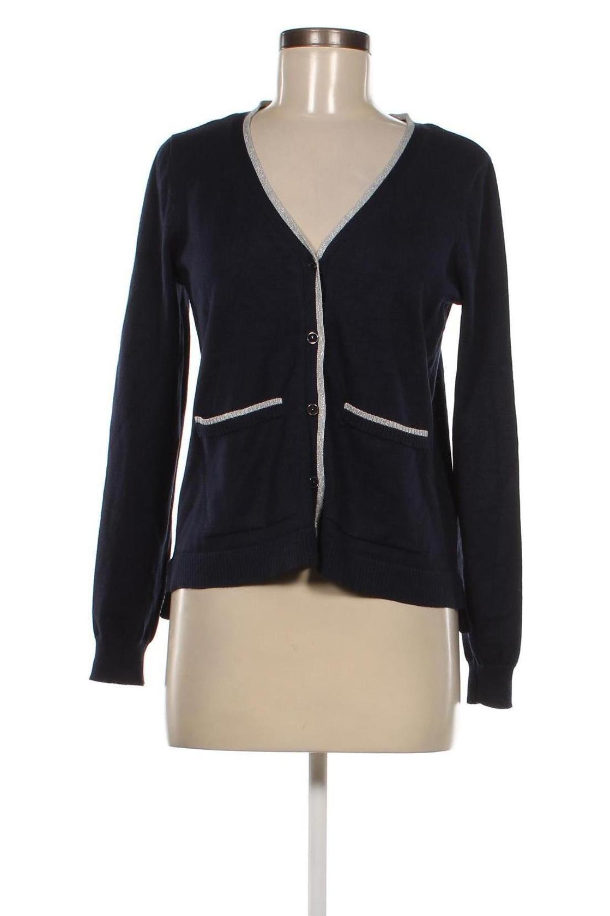 Damen Strickjacke, Größe S, Farbe Blau, Preis 4,20 €