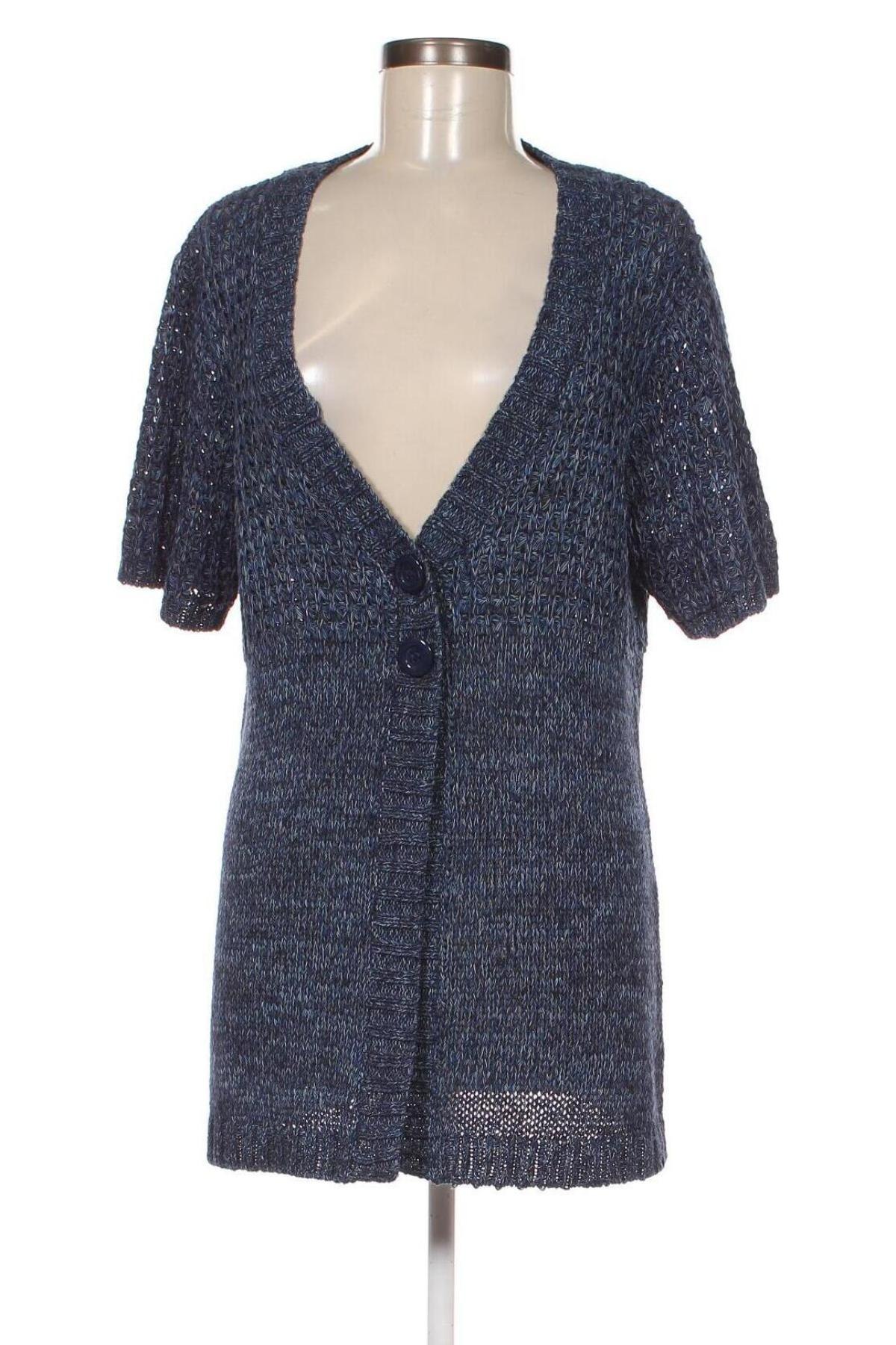 Cardigan de damă Clarina Collection, Mărime L, Culoare Albastru, Preț 35,91 Lei