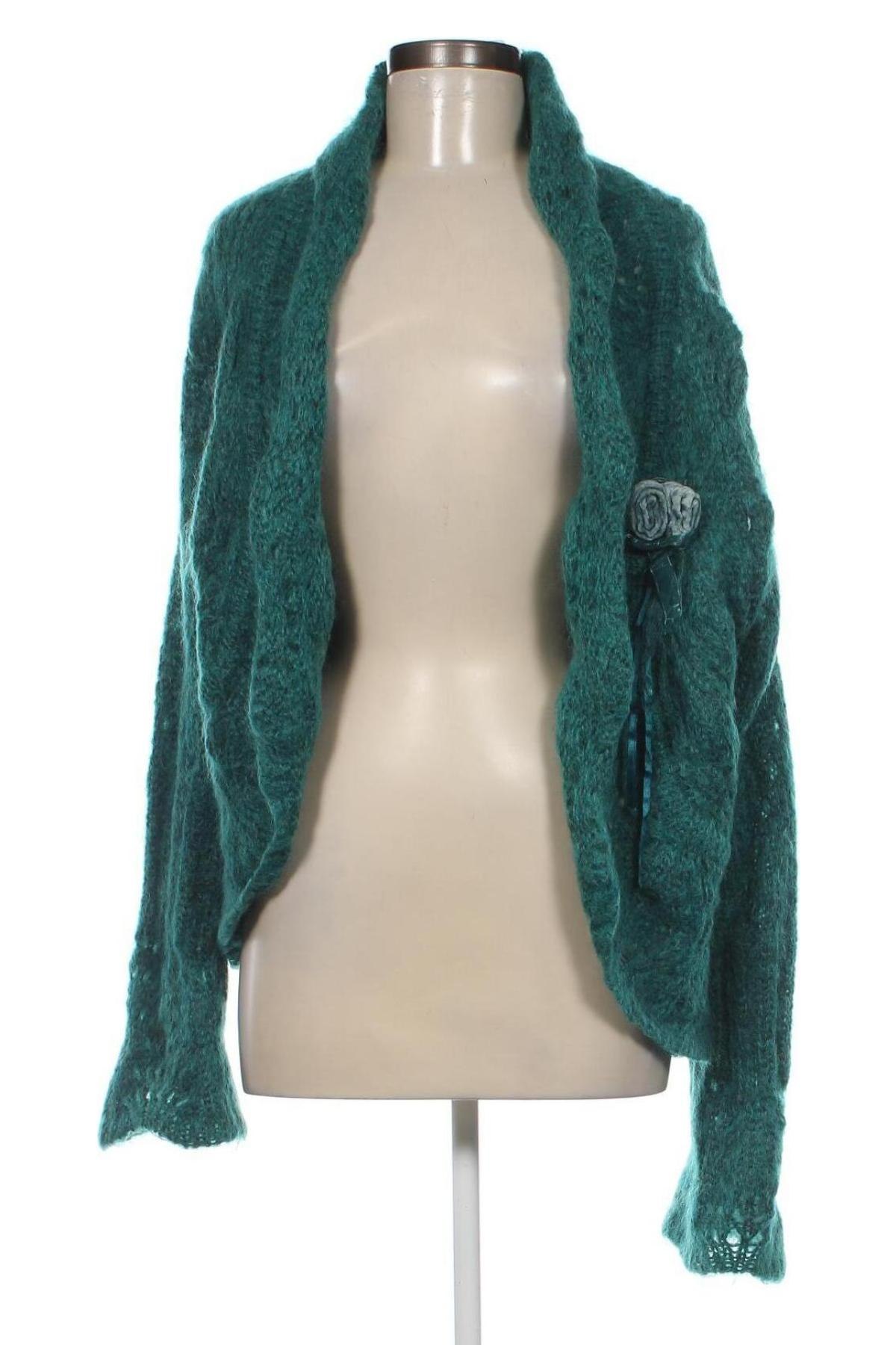 Γυναικεία ζακέτα Claudia Strater, Μέγεθος XL, Χρώμα Πράσινο, Τιμή 22,46 €