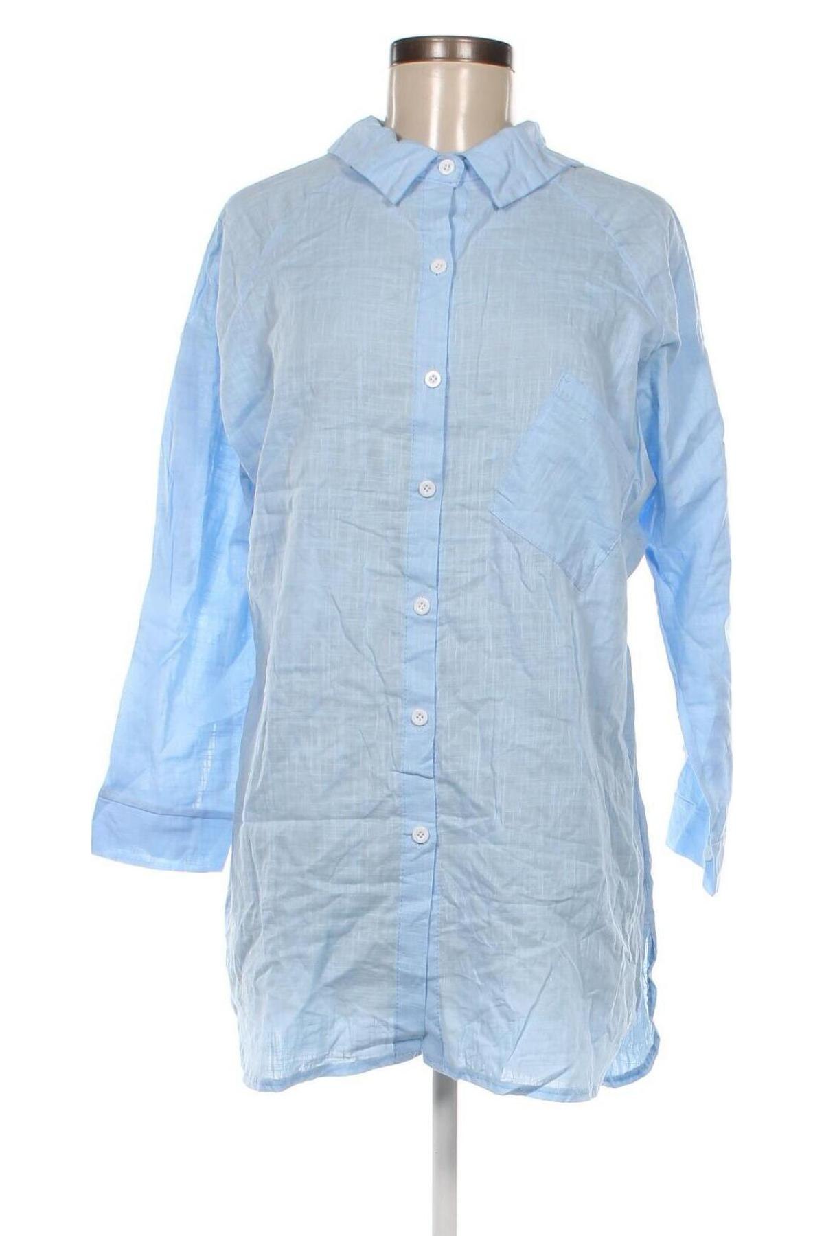 Γυναικείο πουκάμισο, Μέγεθος XXL, Χρώμα Μπλέ, Τιμή 15,46 €