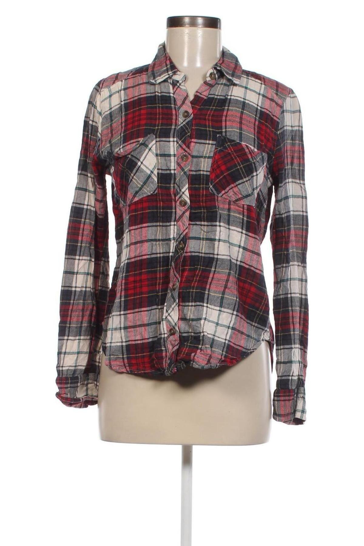 Γυναικείο πουκάμισο Abercrombie & Fitch, Μέγεθος M, Χρώμα Πολύχρωμο, Τιμή 3,15 €