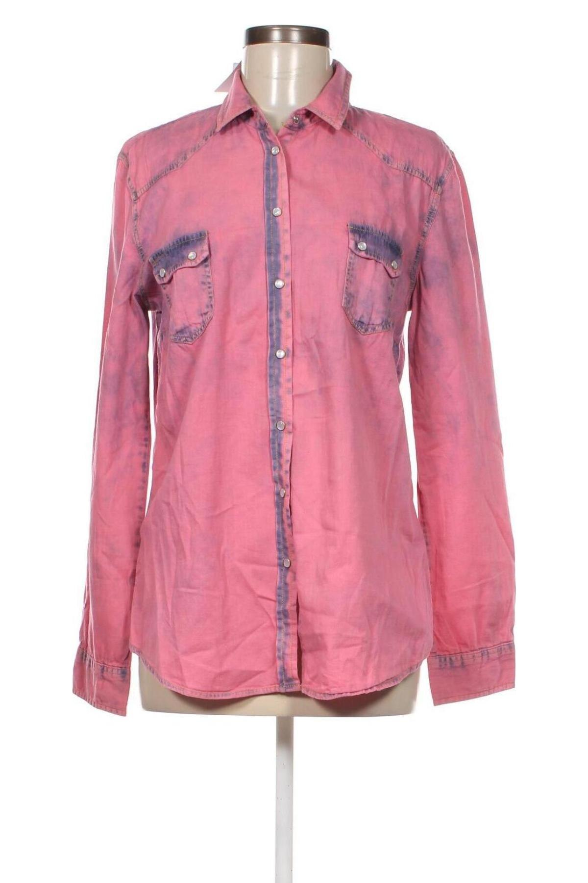 Γυναικείο πουκάμισο Attrattivo, Μέγεθος L, Χρώμα Ρόζ , Τιμή 14,37 €