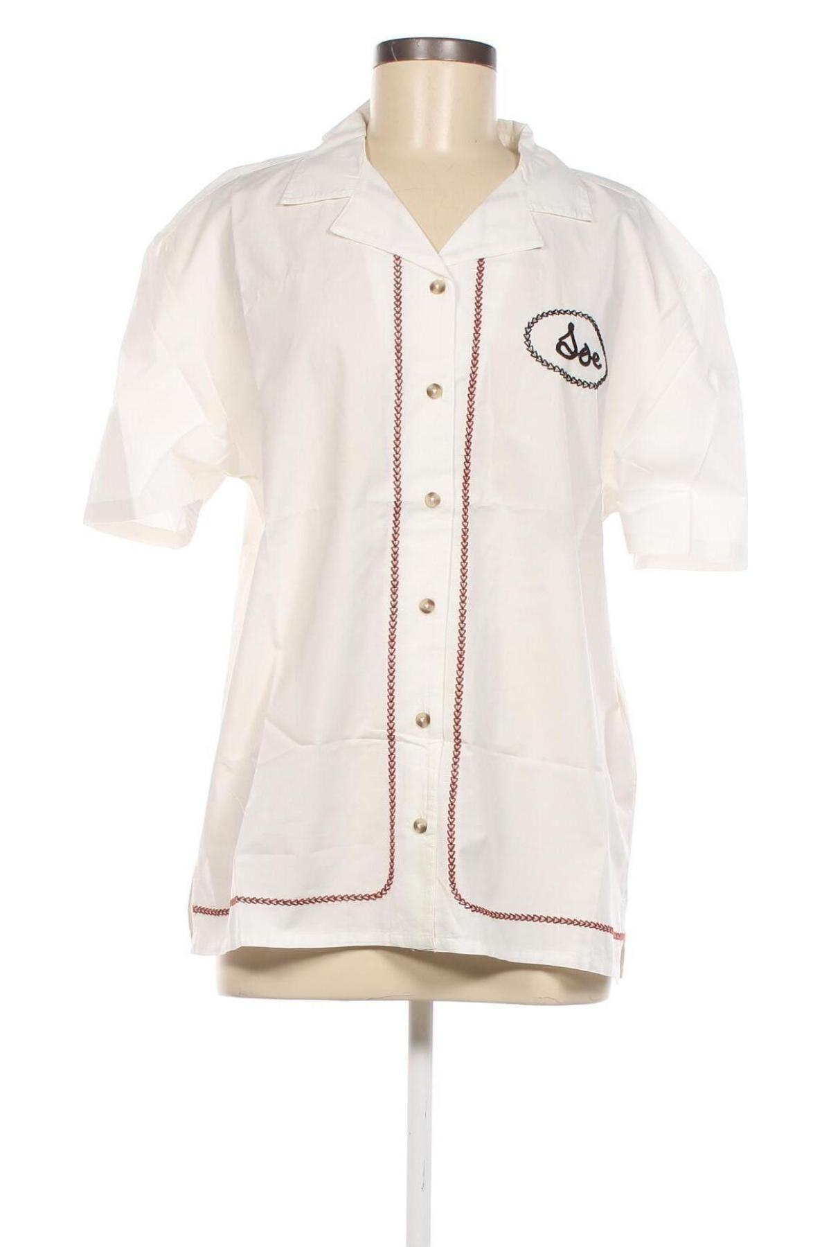 Γυναικείο πουκάμισο BDG, Μέγεθος M, Χρώμα Λευκό, Τιμή 7,79 €