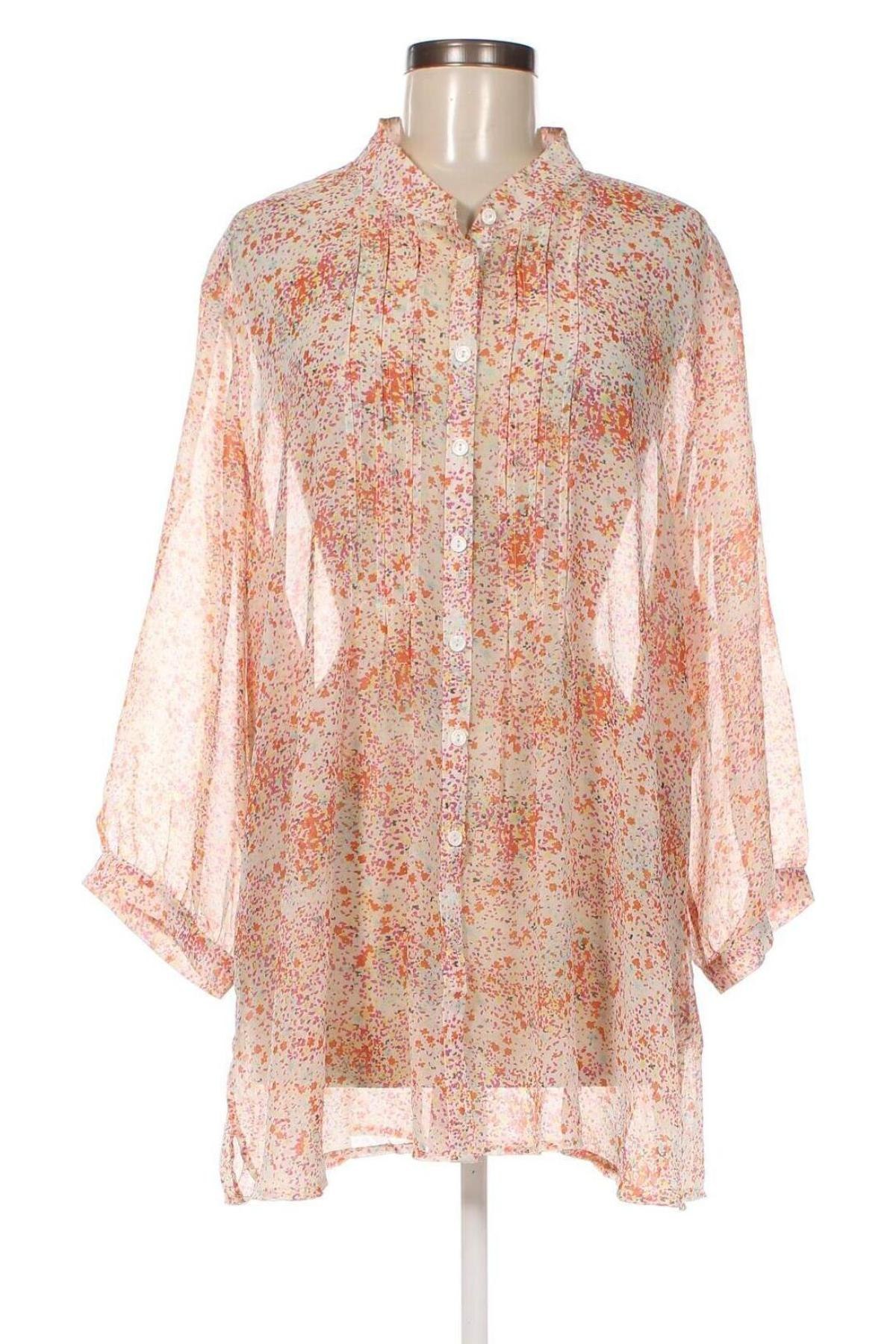 Γυναικείο πουκάμισο Basque, Μέγεθος 3XL, Χρώμα Πολύχρωμο, Τιμή 10,99 €