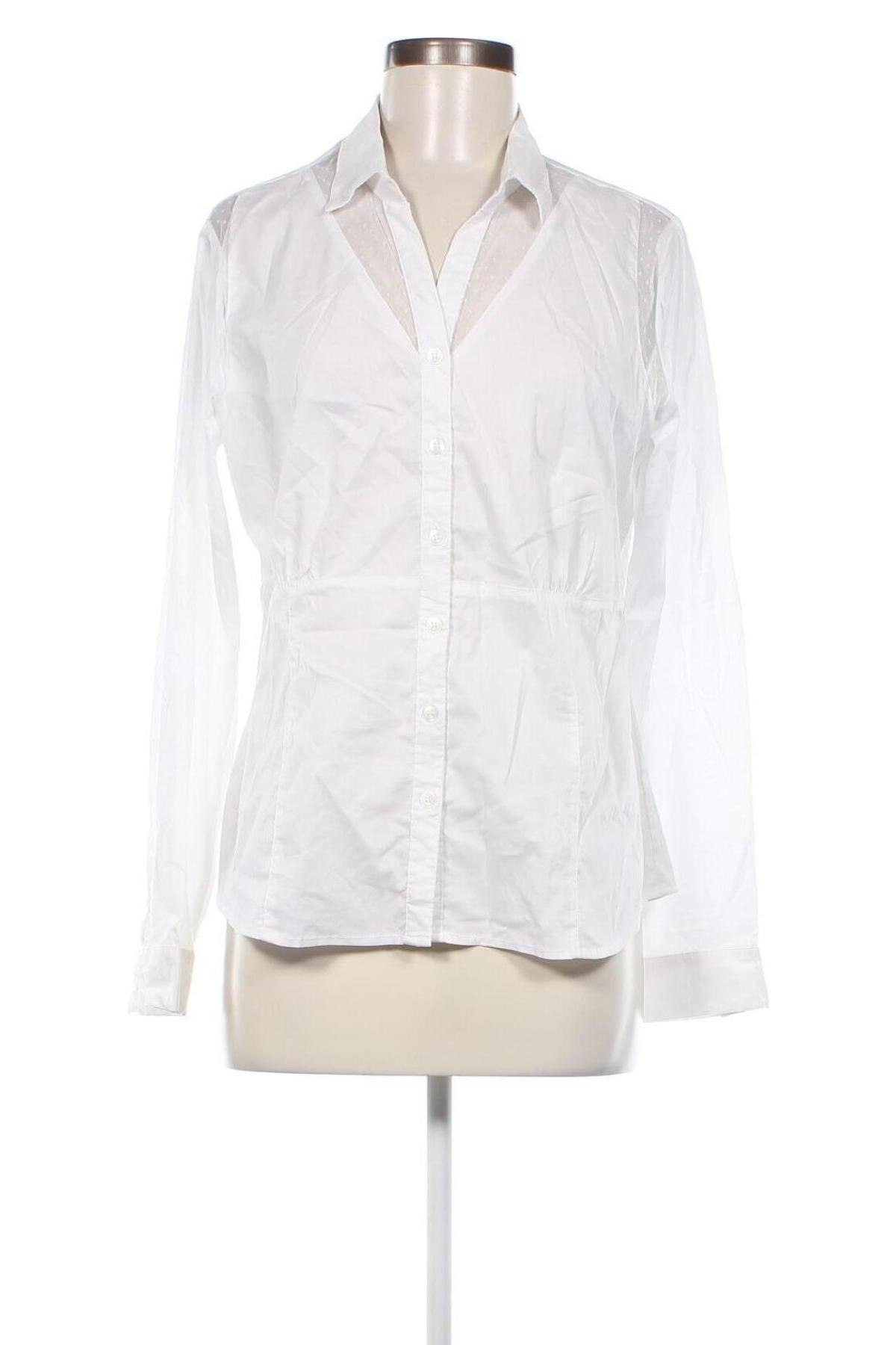 Γυναικείο πουκάμισο Charles Vogele, Μέγεθος L, Χρώμα Λευκό, Τιμή 15,46 €