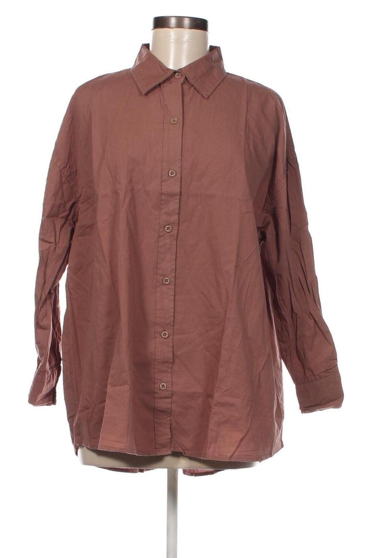 Дамска риза Cotton On, Размер XS, Цвят Кафяв, Цена 40,00 лв.