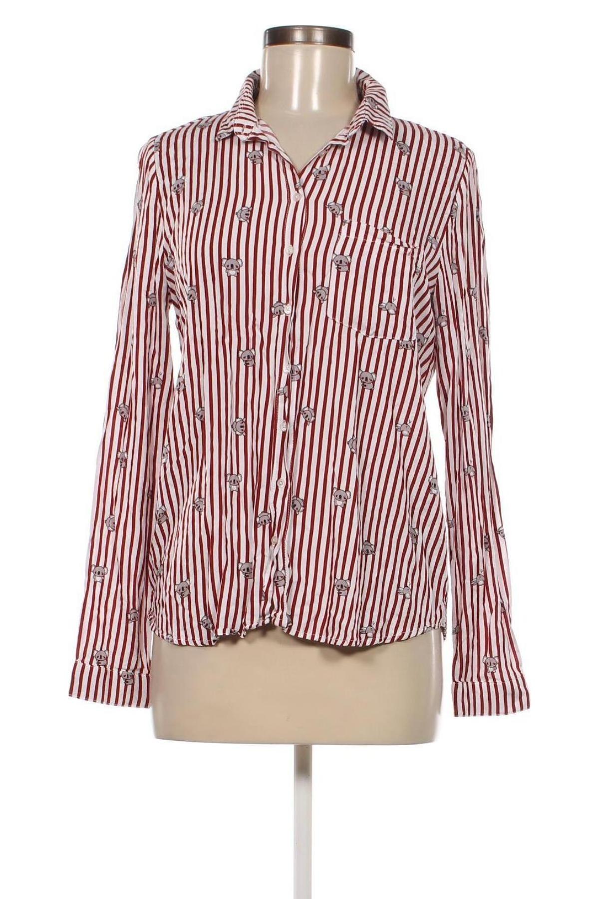 Γυναικείο πουκάμισο Cropp, Μέγεθος L, Χρώμα Πολύχρωμο, Τιμή 3,12 €