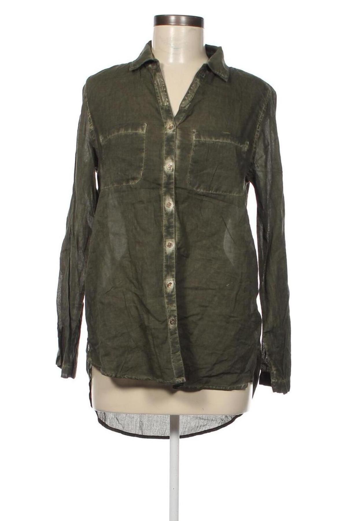 Γυναικείο πουκάμισο Designer S, Μέγεθος M, Χρώμα Πράσινο, Τιμή 3,40 €