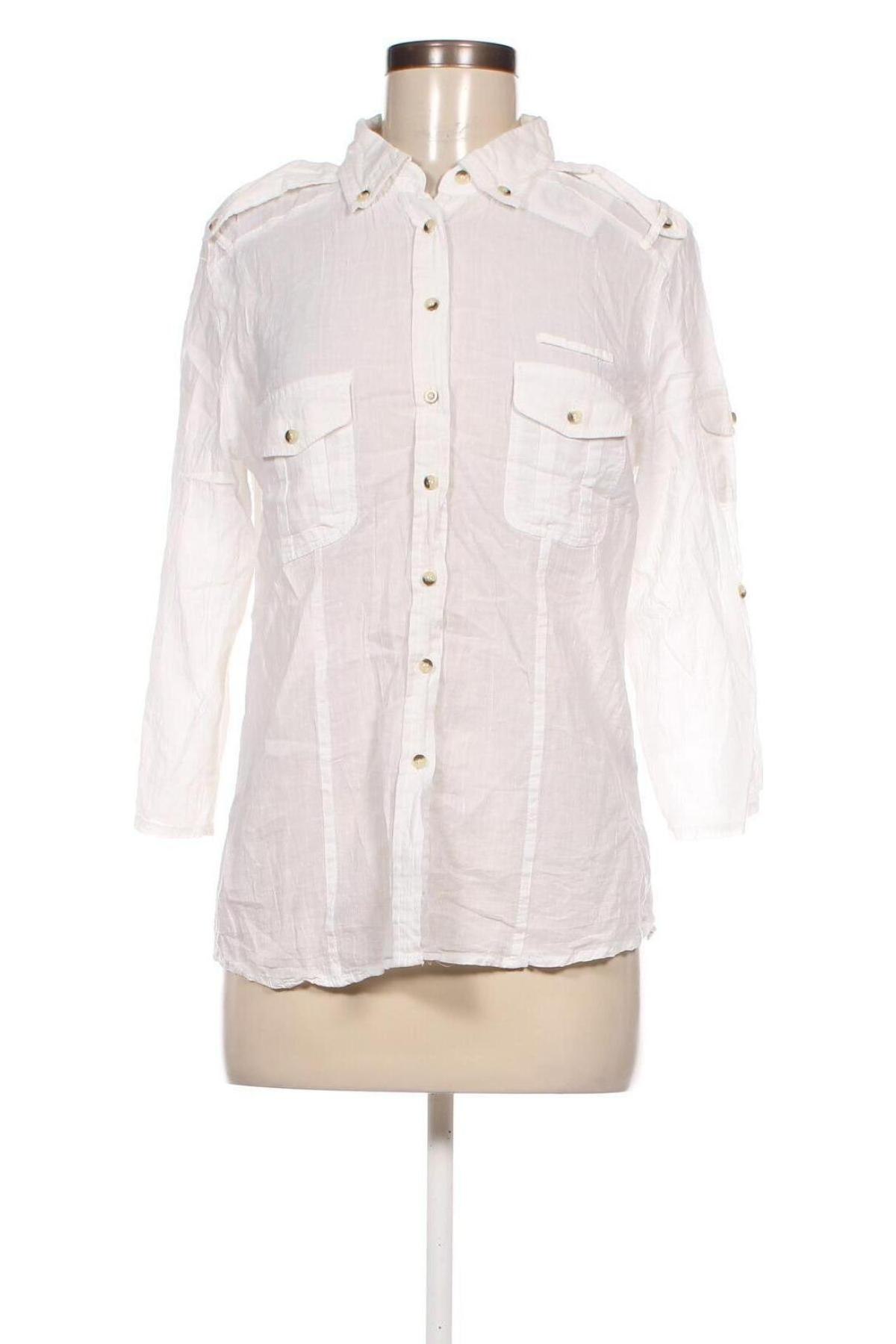 Γυναικείο πουκάμισο Gate, Μέγεθος XL, Χρώμα Λευκό, Τιμή 6,65 €
