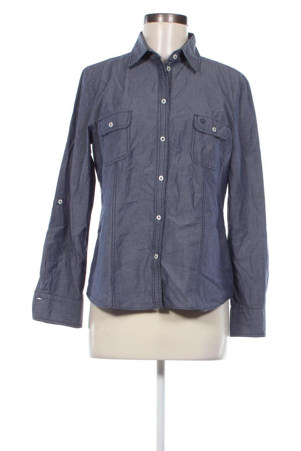 Γυναικείο πουκάμισο Gerry Weber, Μέγεθος M, Χρώμα Μπλέ, Τιμή 21,03 €