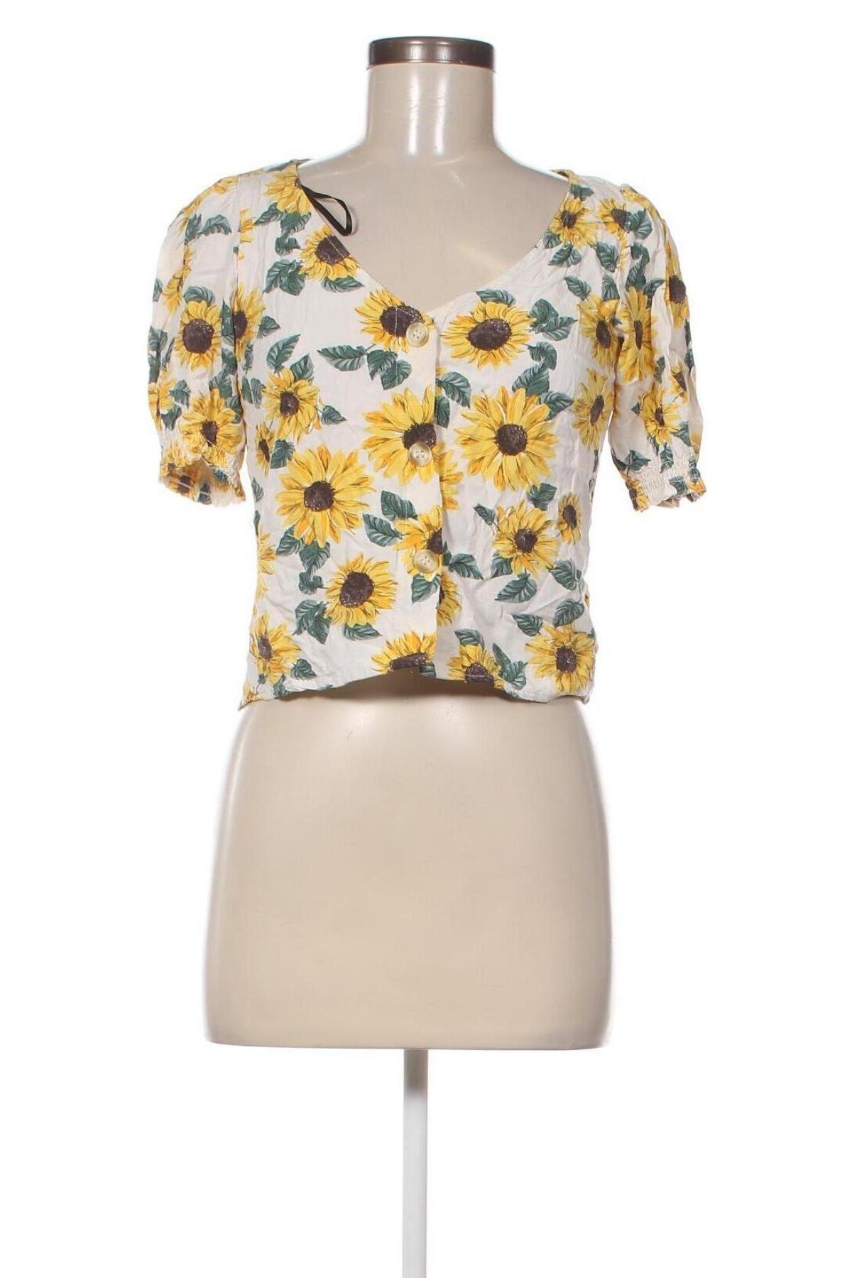 Γυναικείο πουκάμισο H&M Divided, Μέγεθος XXS, Χρώμα Πολύχρωμο, Τιμή 5,12 €