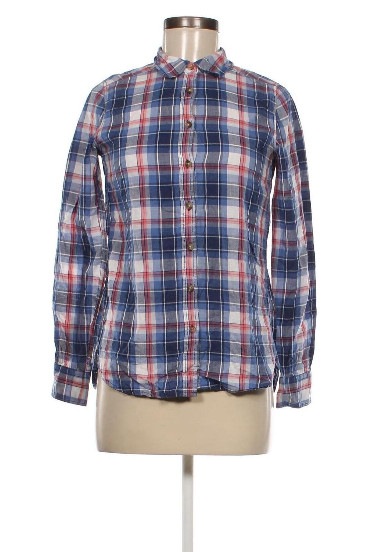 Γυναικείο πουκάμισο H&M L.O.G.G., Μέγεθος XS, Χρώμα Πολύχρωμο, Τιμή 2,16 €