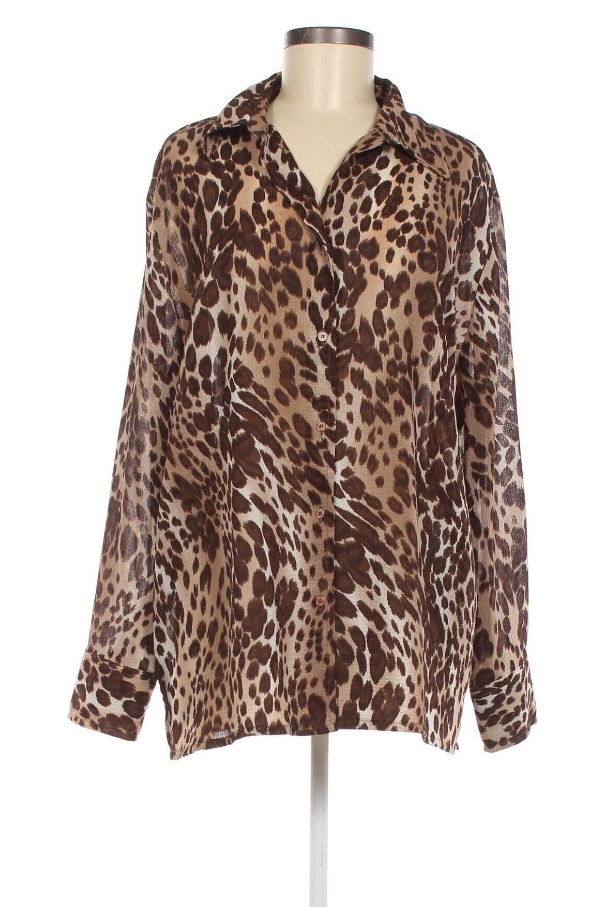 Γυναικείο πουκάμισο Kingfield, Μέγεθος XXL, Χρώμα Καφέ, Τιμή 10,82 €