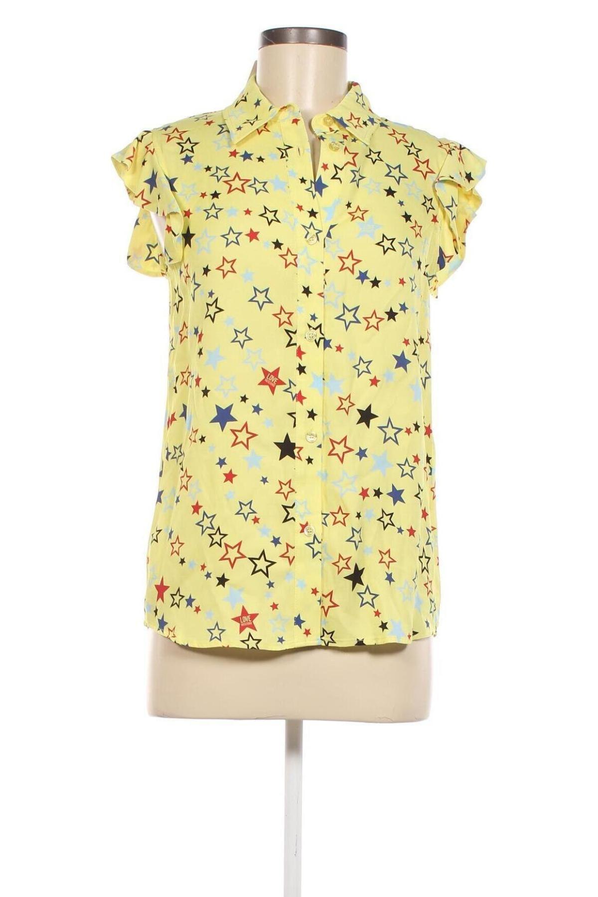 Damenbluse Love Moschino, Größe S, Farbe Gelb, Preis 51,49 €