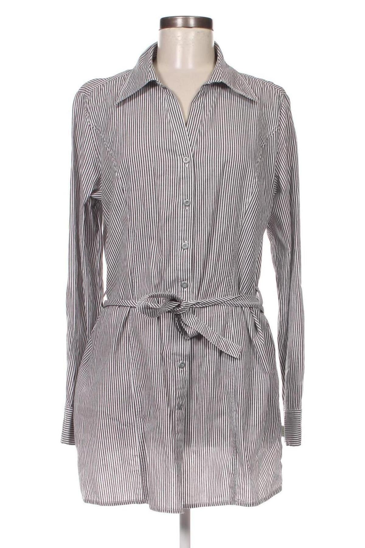 Γυναικείο πουκάμισο Luhta, Μέγεθος L, Χρώμα Γκρί, Τιμή 8,70 €