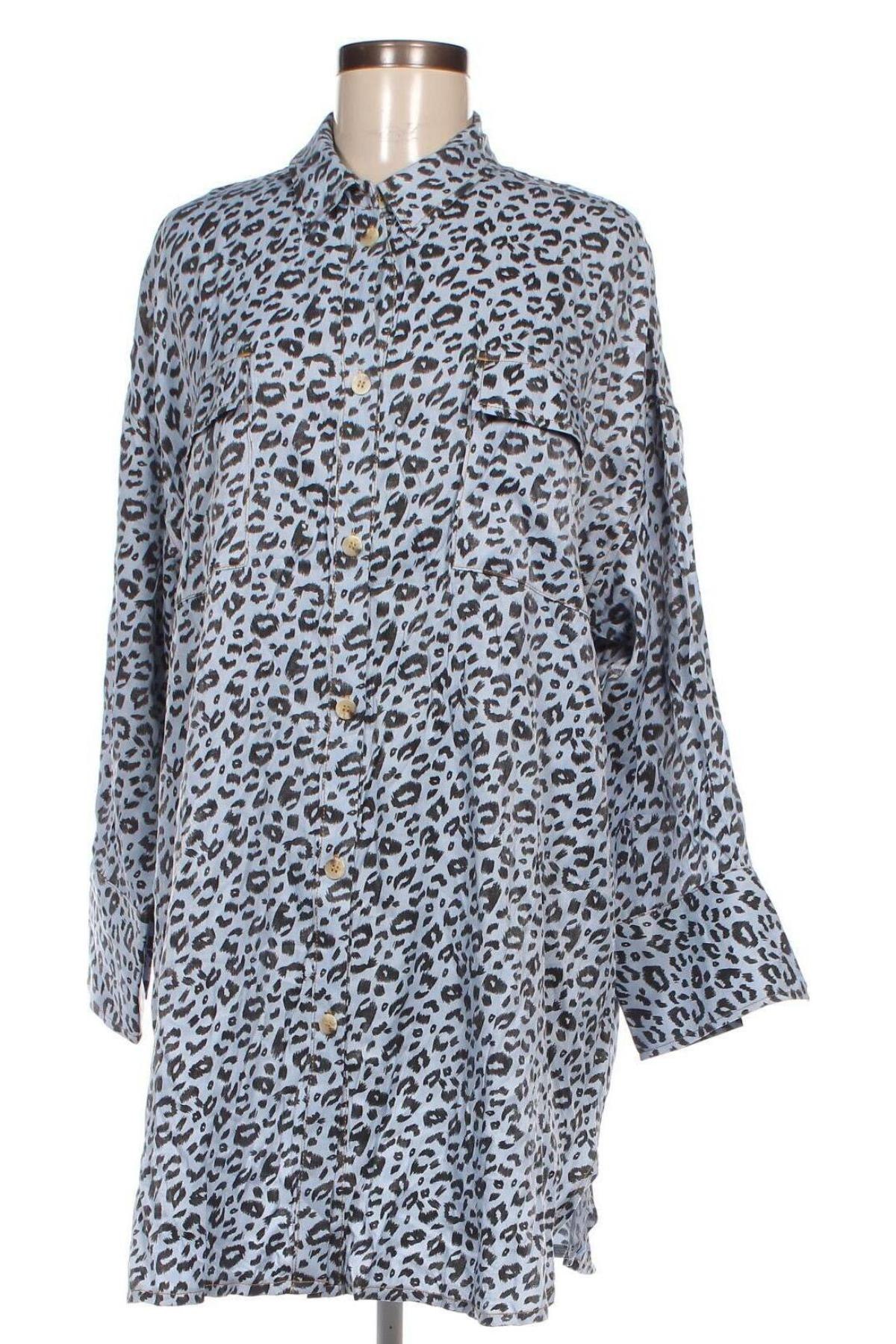 Γυναικείο πουκάμισο MOTTO, Μέγεθος L, Χρώμα Πολύχρωμο, Τιμή 4,33 €