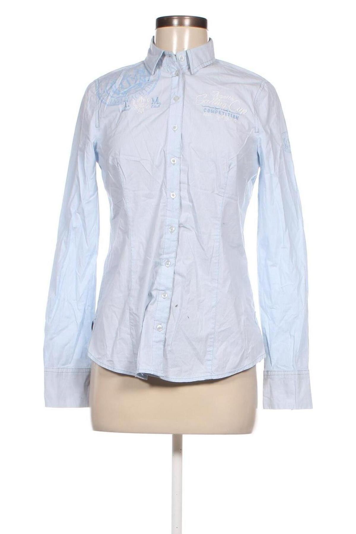 Γυναικείο πουκάμισο New View, Μέγεθος S, Χρώμα Μπλέ, Τιμή 2,32 €