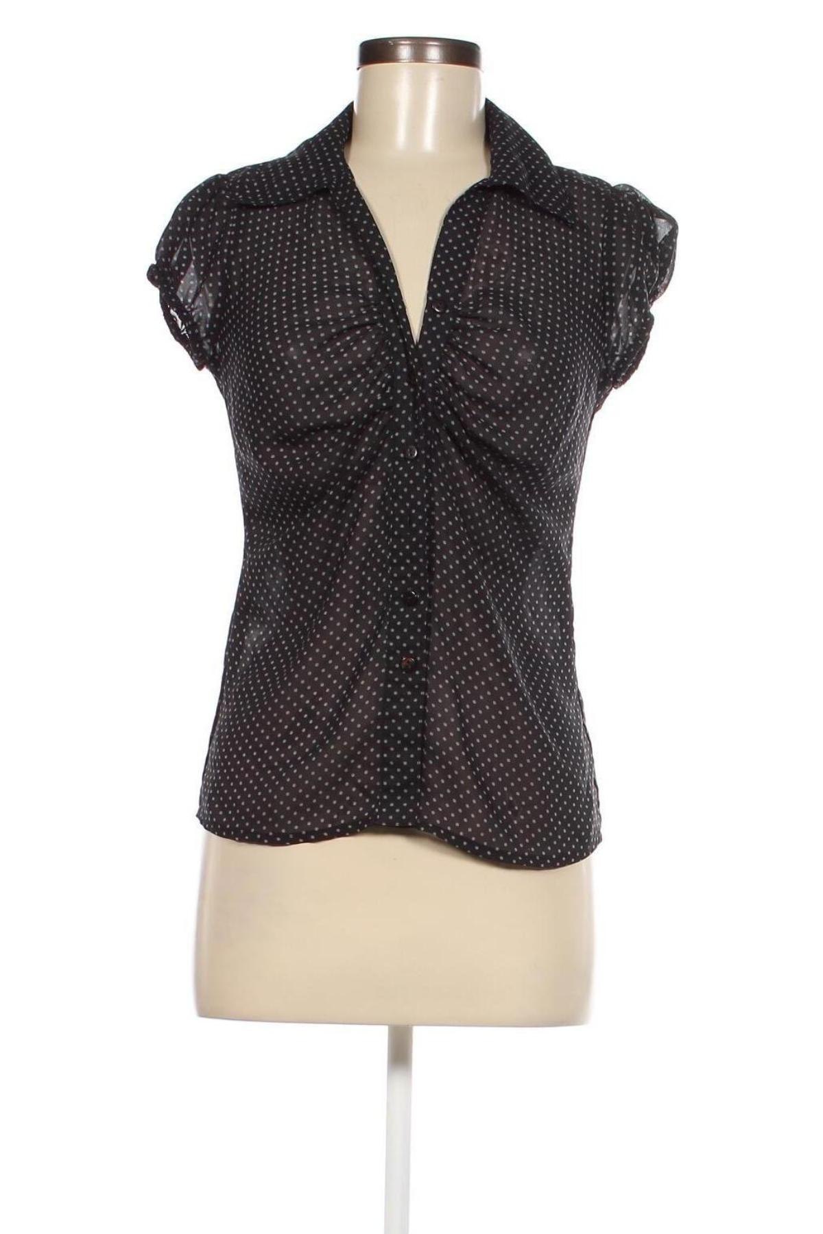 Γυναικείο πουκάμισο Orsay, Μέγεθος XS, Χρώμα Μαύρο, Τιμή 2,63 €