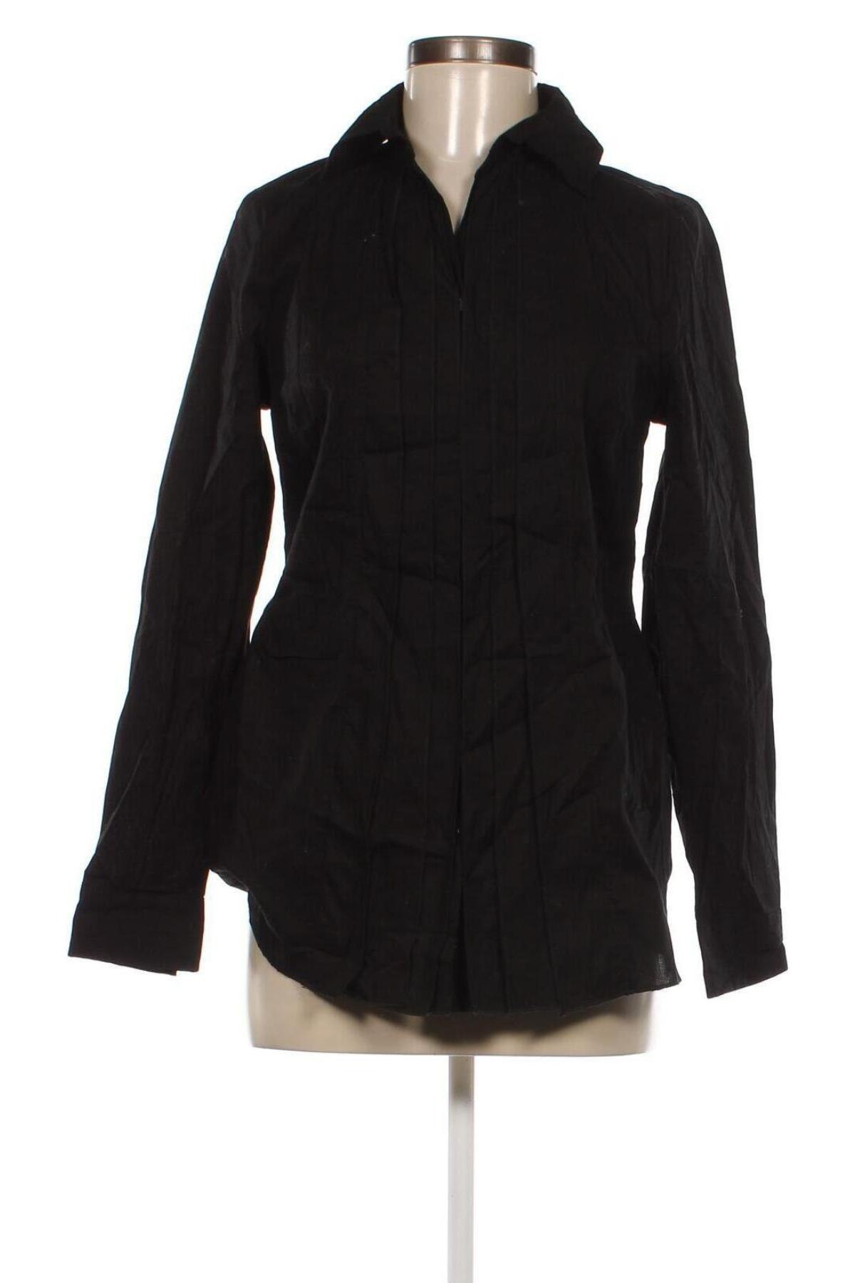 Γυναικείο πουκάμισο Patrizia Dini, Μέγεθος S, Χρώμα Μαύρο, Τιμή 14,85 €